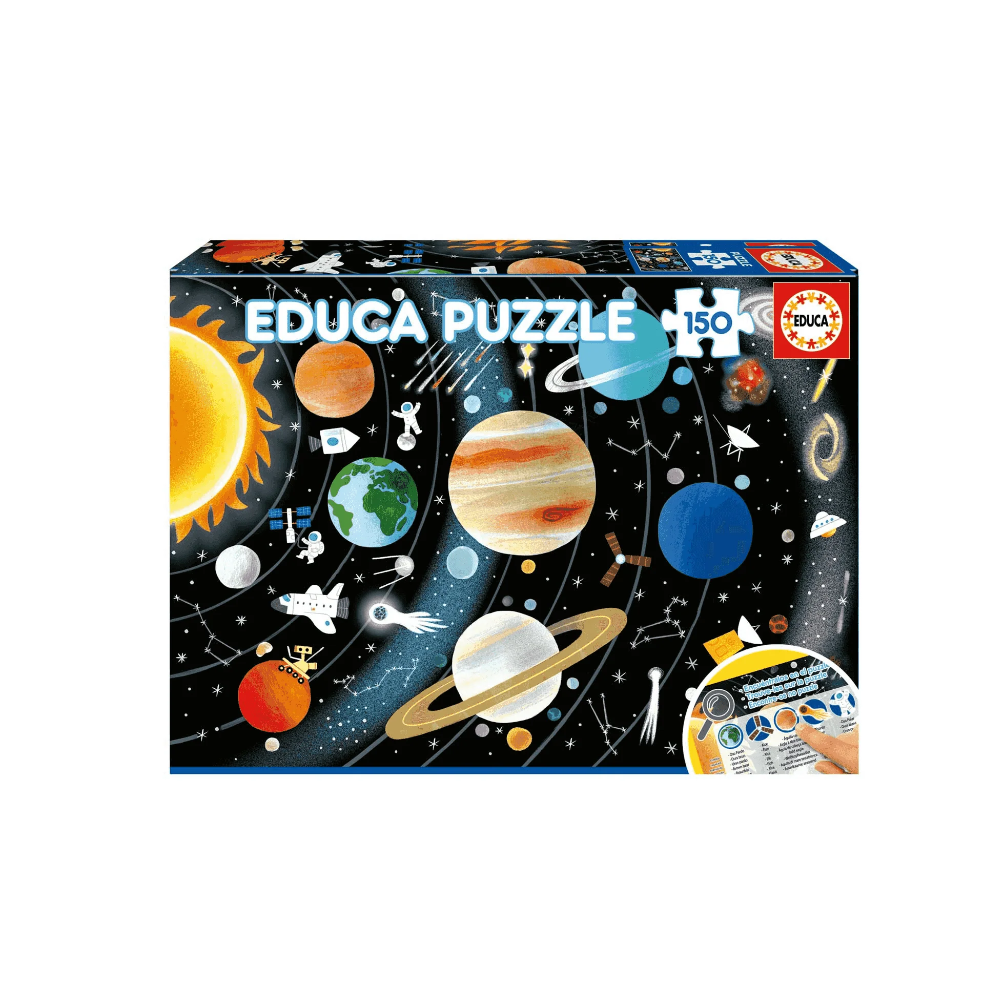 Puzzle Sistema Solar Educa de 150 piezas