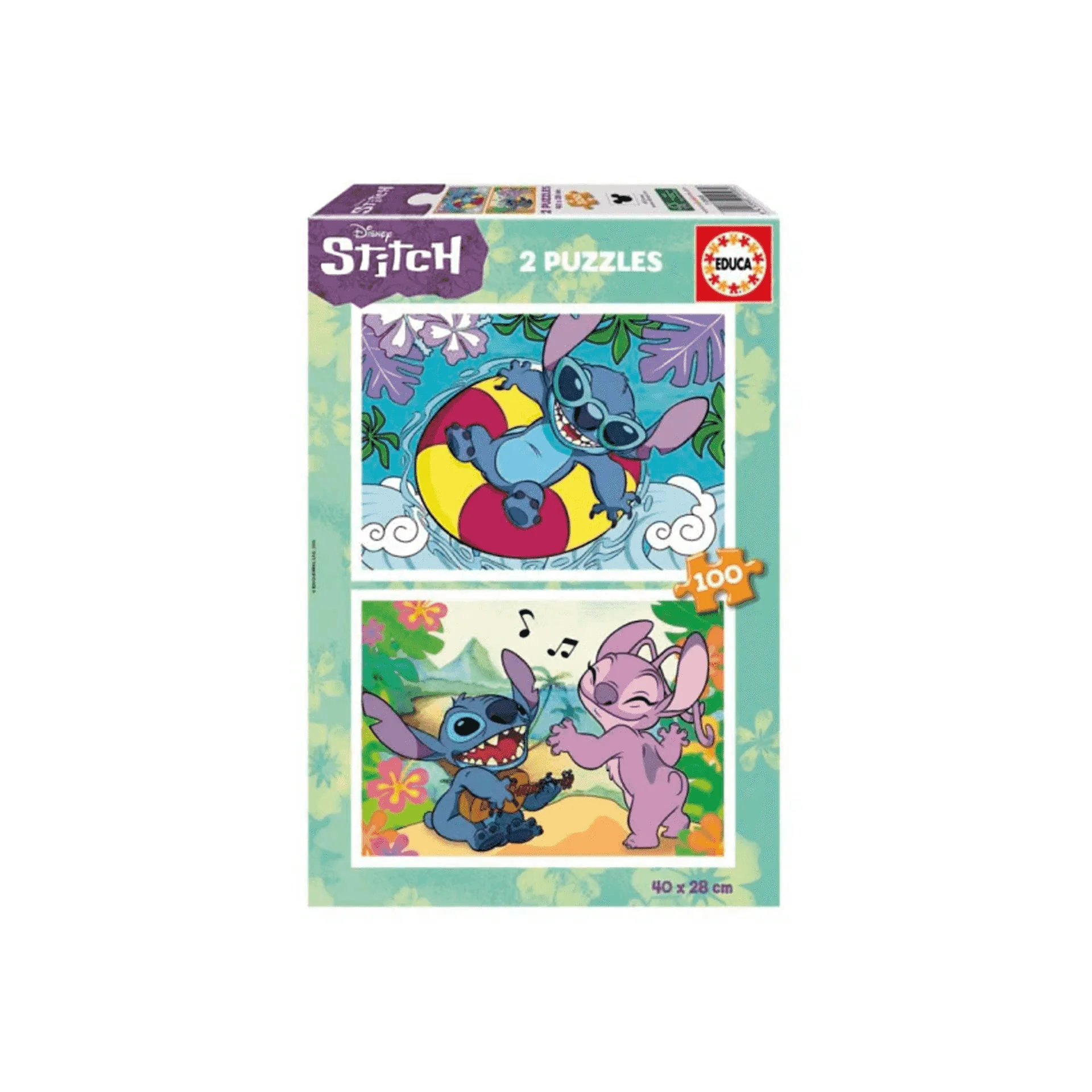 Puzzle Stitch Disney 2 x 100 Piezas Educa