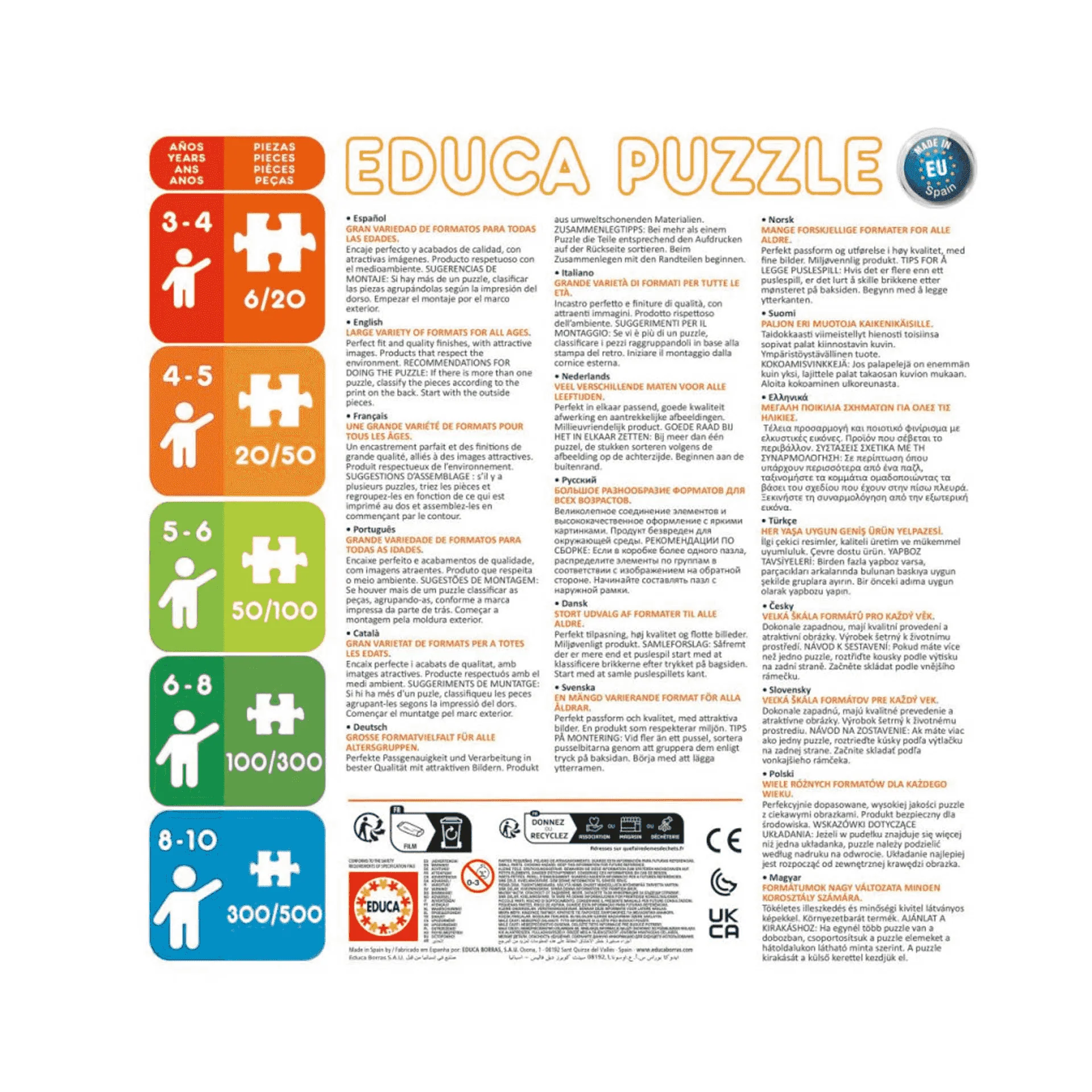Puzzle Stitch Disney 2 x 100 Piezas Educa - Image 2