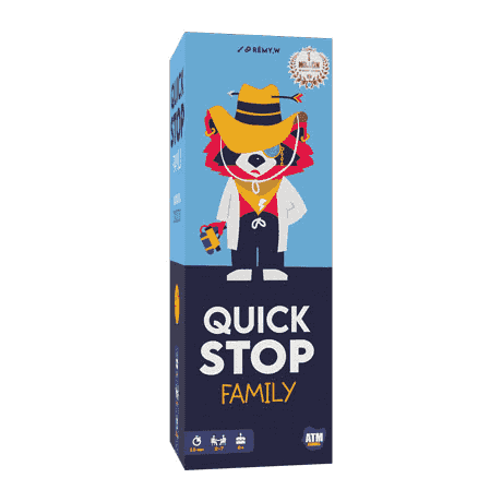 Quick Stop Family – Juego de cartas familiar Asmodee