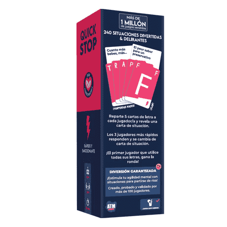 Quick Stop Indecente – Juego de cartas para adultos ATM Gaming - Image 3