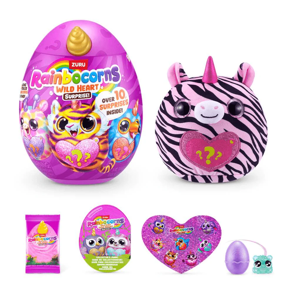 Rainbocorns Wild Heart Surprise – Huevo Sorpresa con Peluche y Accesorios | ZURU - Image 7