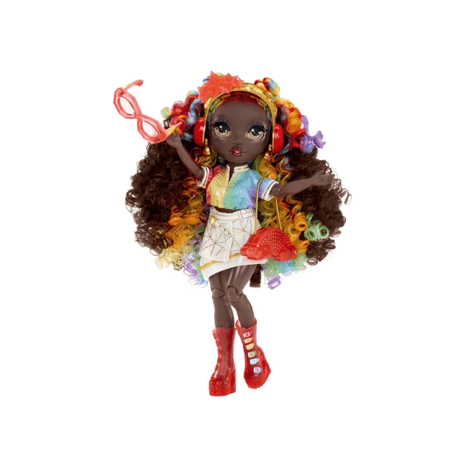 Rainbow High Creative Crystals Fashion Doll – Iris Bow - Image 2