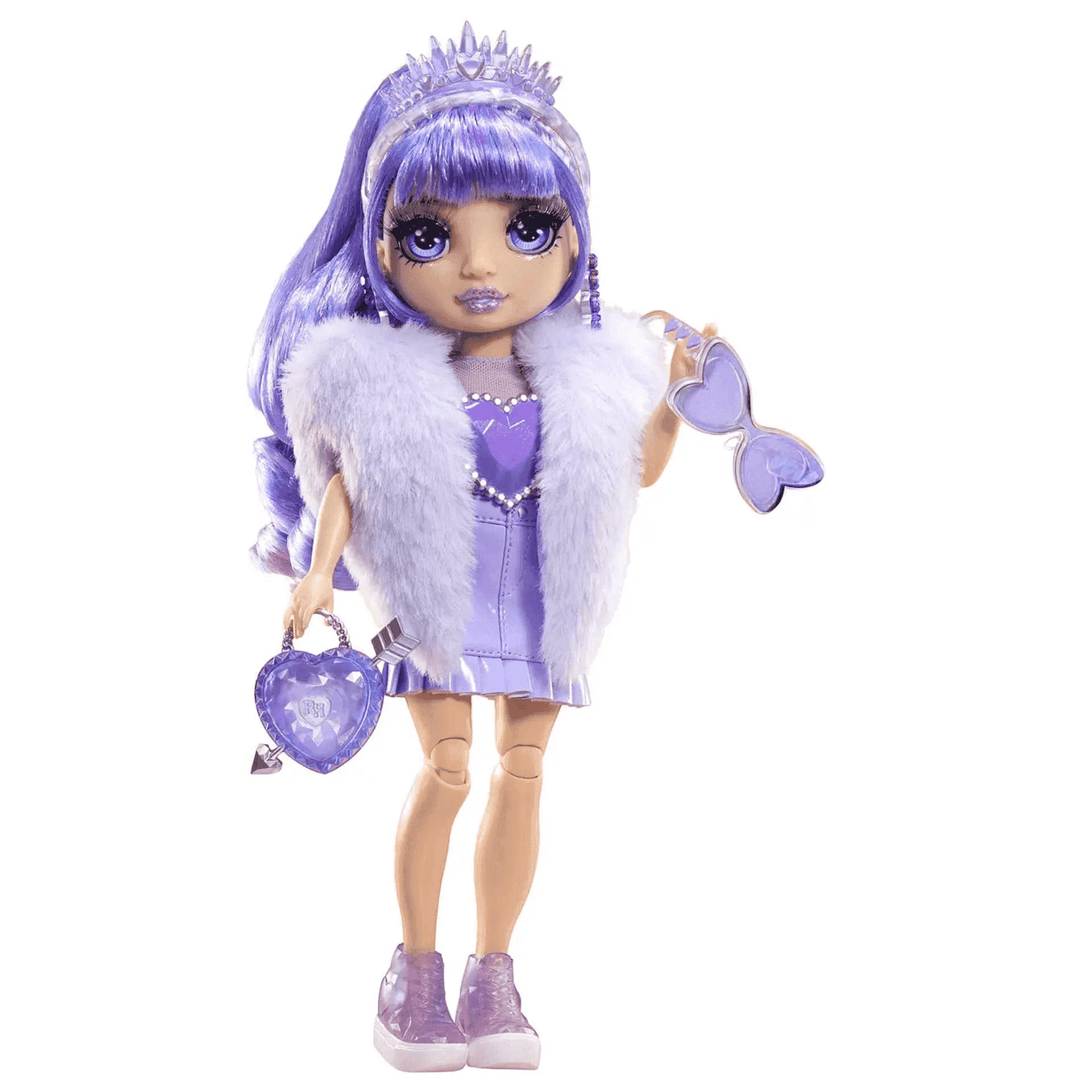 Rainbow High Creative Crystals Fashion Doll Violet Willow
