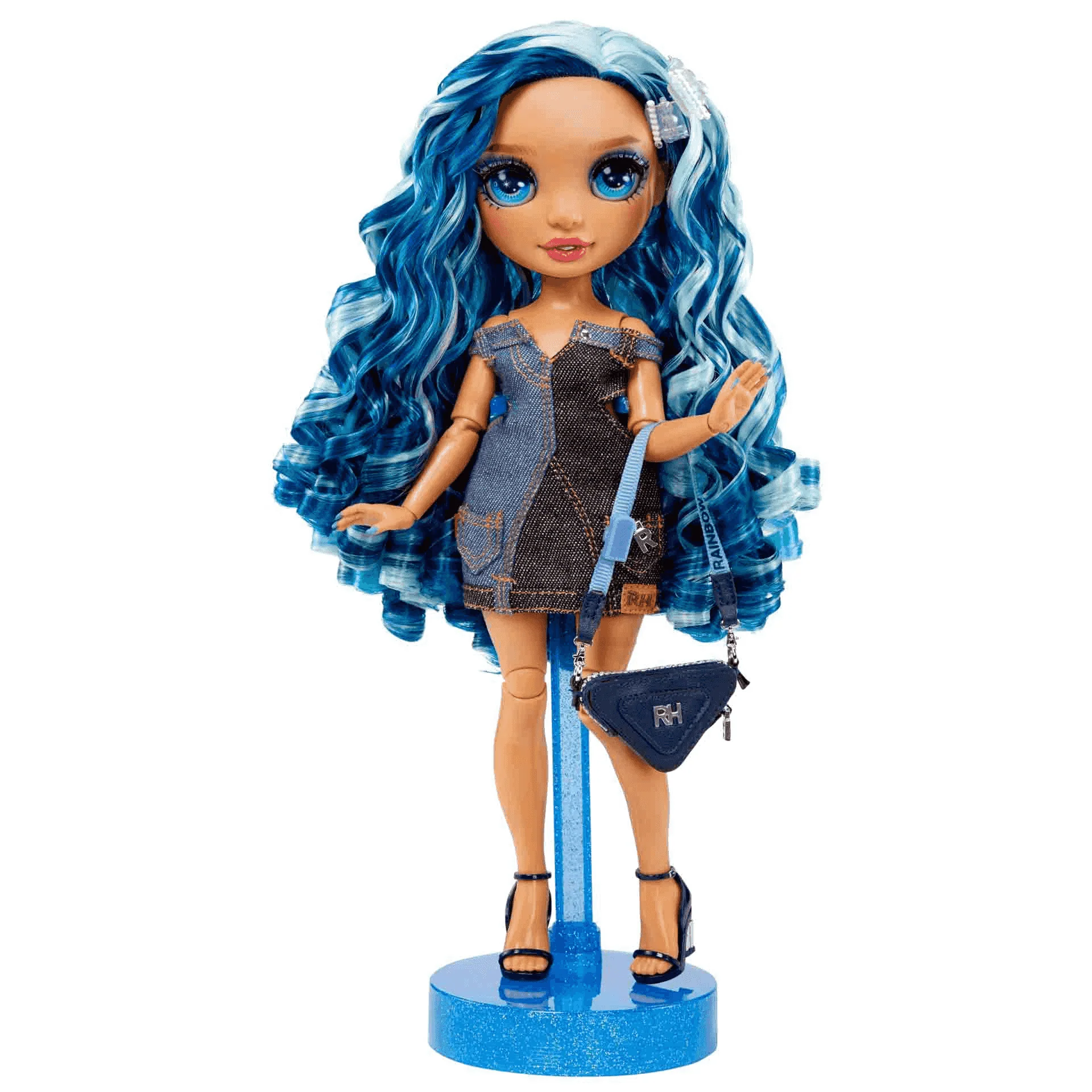 Rainbow High Fantastic Fashion Doll Skyler - Azul - Image 3