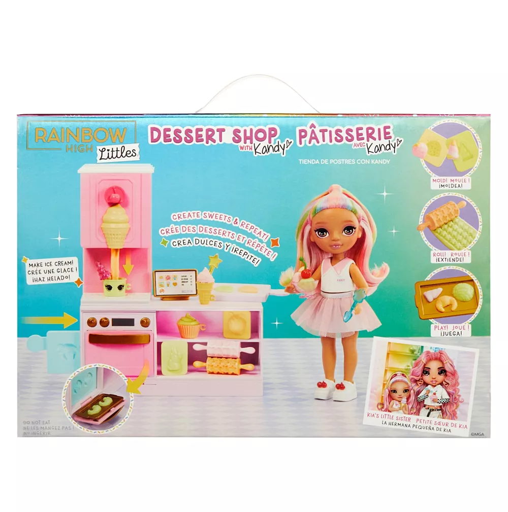 Rainbow High Minimuñeca Kandy Little Dessert Shop - Image 3