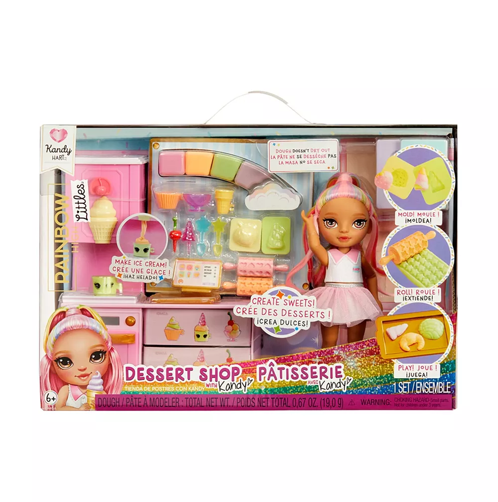 Rainbow High Minimuñeca Kandy Little Dessert Shop - Image 4