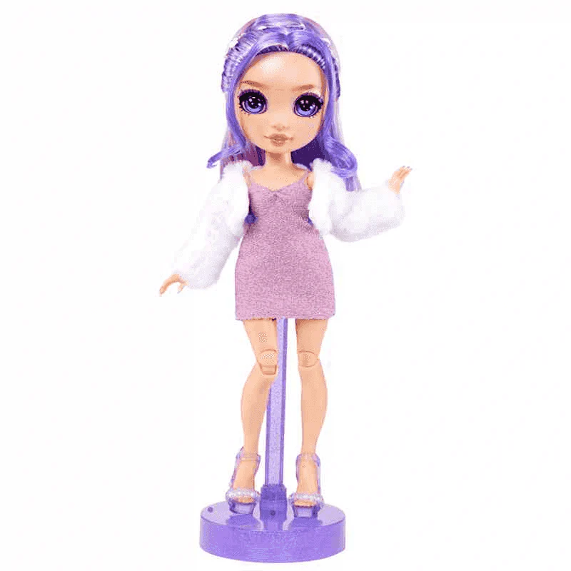 Rainbow High Muñeca de moda Fantastic Fashion Doll - Violet - Image 3