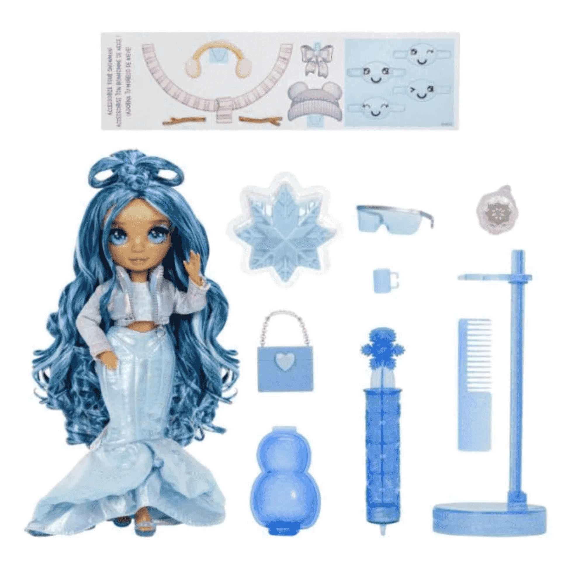Rainbow High Muñeca Winter Wonderland - Skyler - Image 3