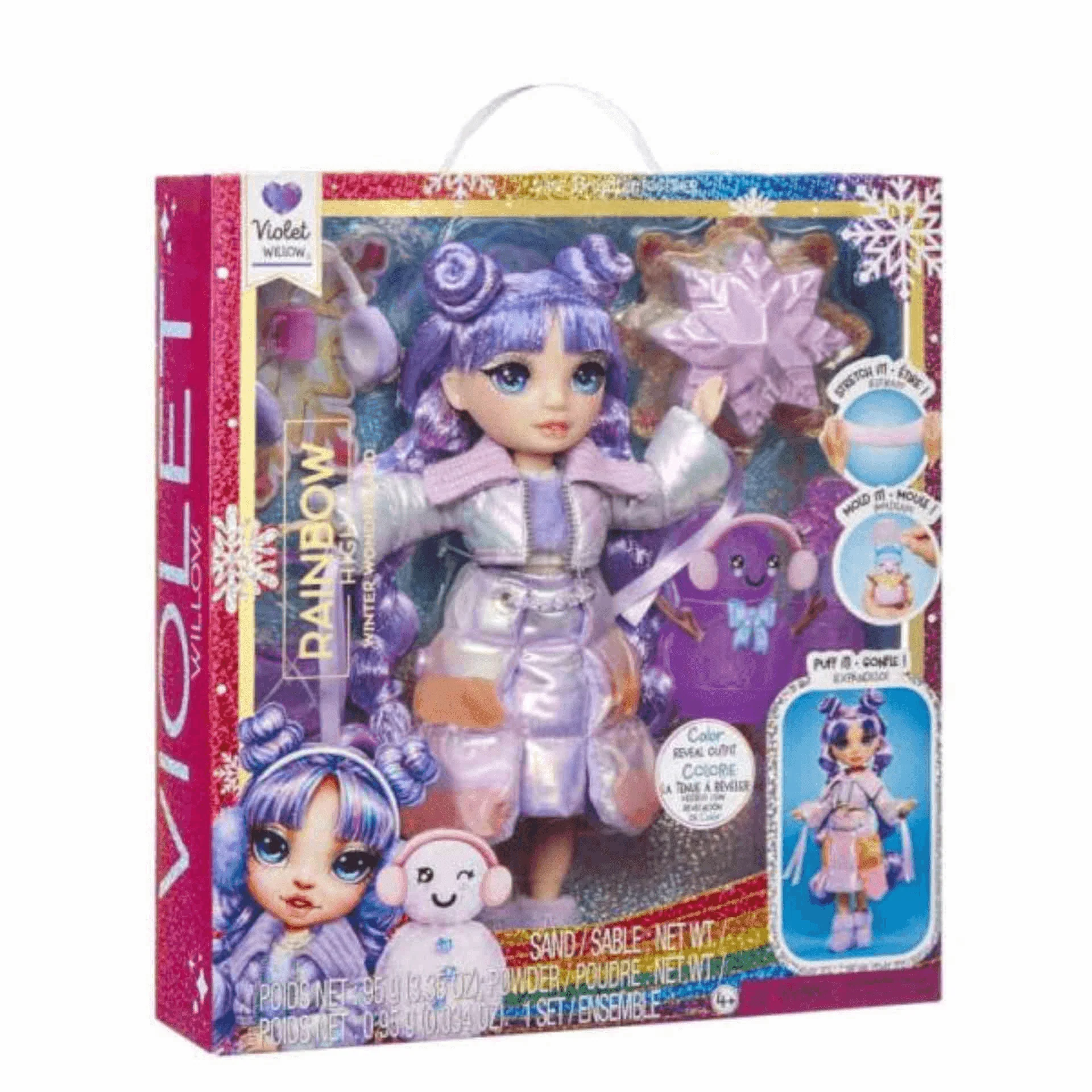 Rainbow High Muñeca Winter Wonderland - Violet