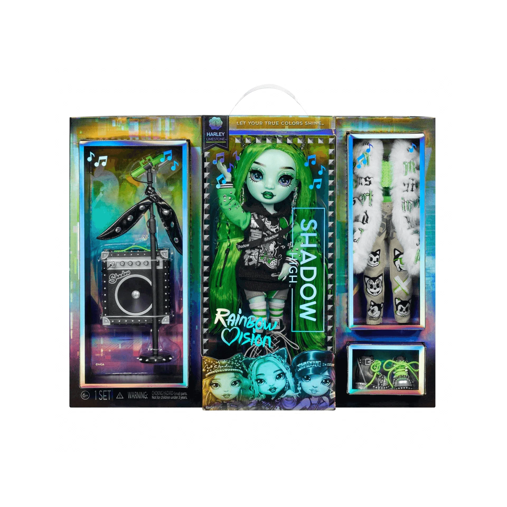 Rainbow High Rainbow Vision Muñeca Harley Limestone - Image 2