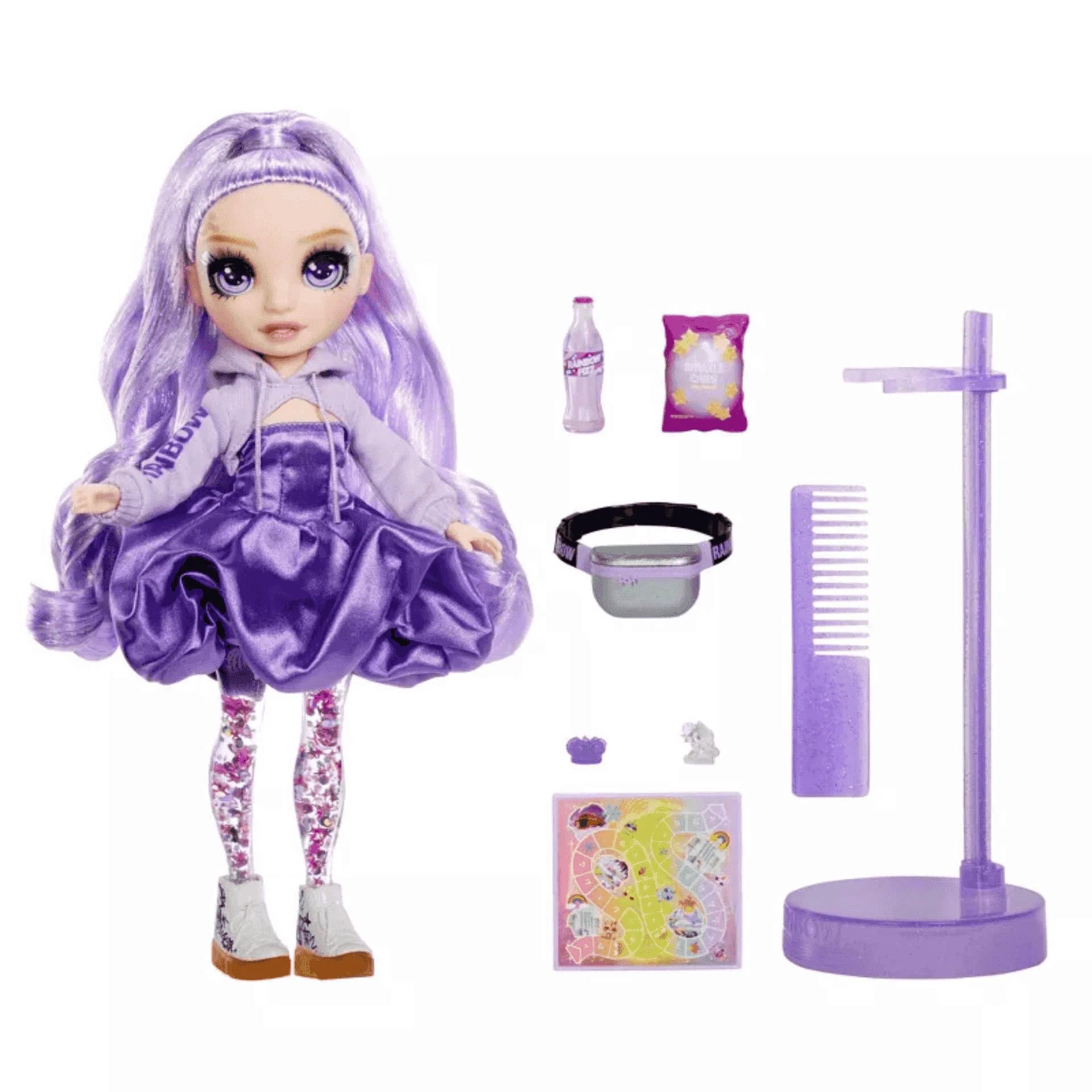 Rainbow High Sparkle & Shine Violeta - Image 4