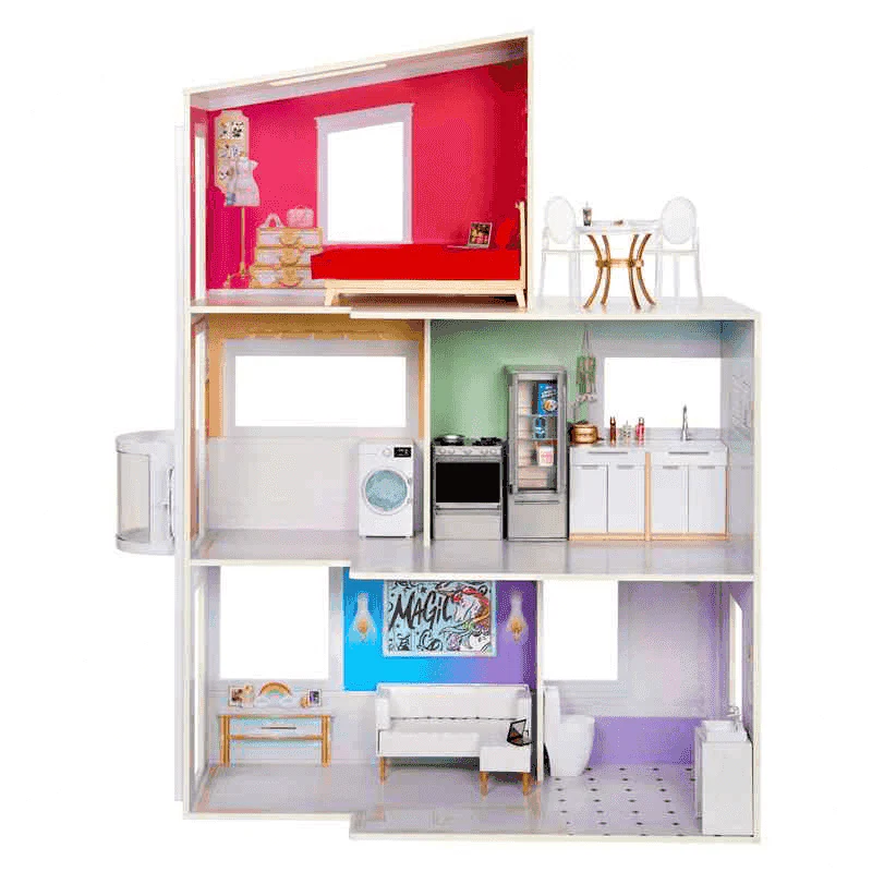 Rainbow High Town House - Casa de muñecas