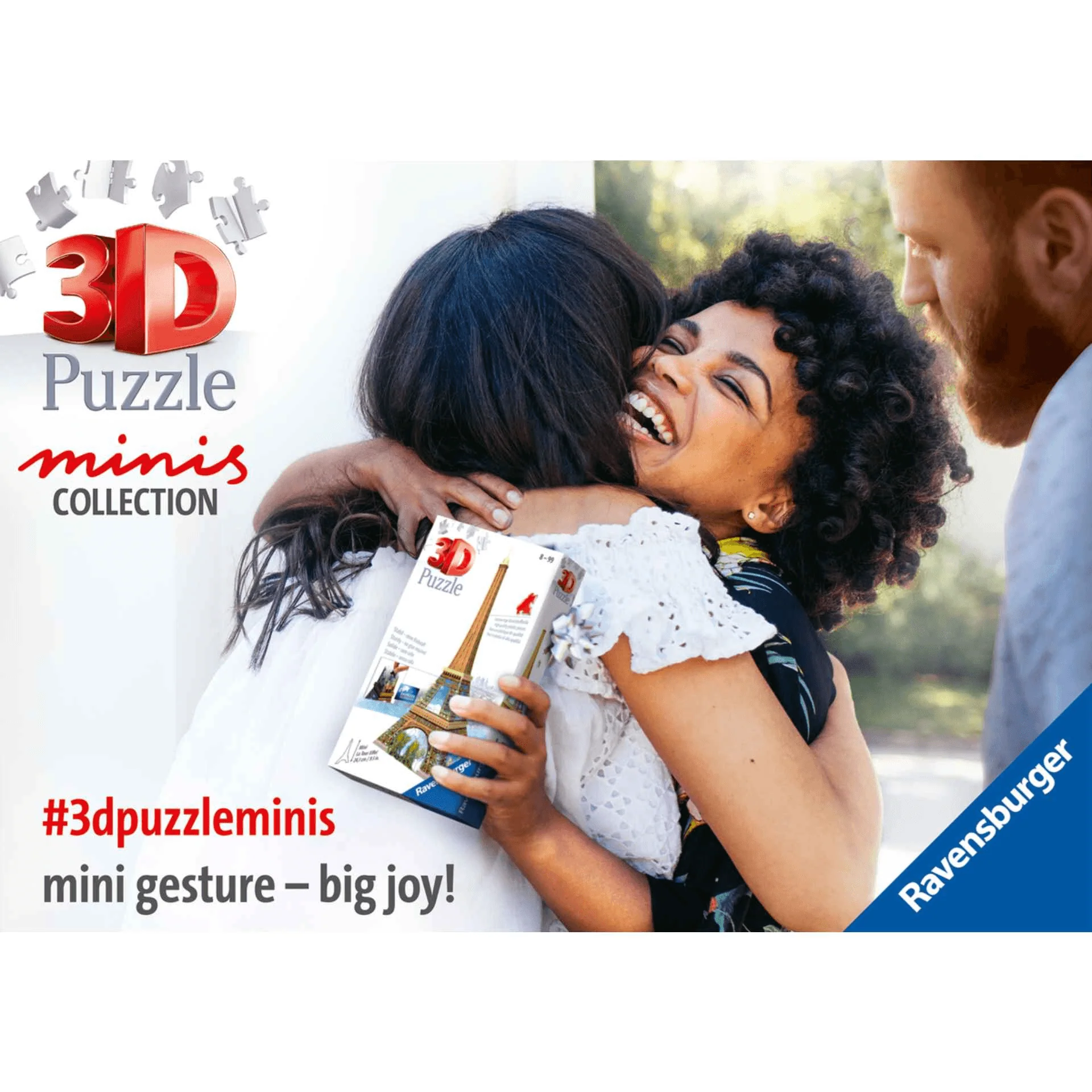Ravensburger 3D Puzzle Tour Eiffel, París, Minis collection, 54 Piezas, 8+ Años - Image 2