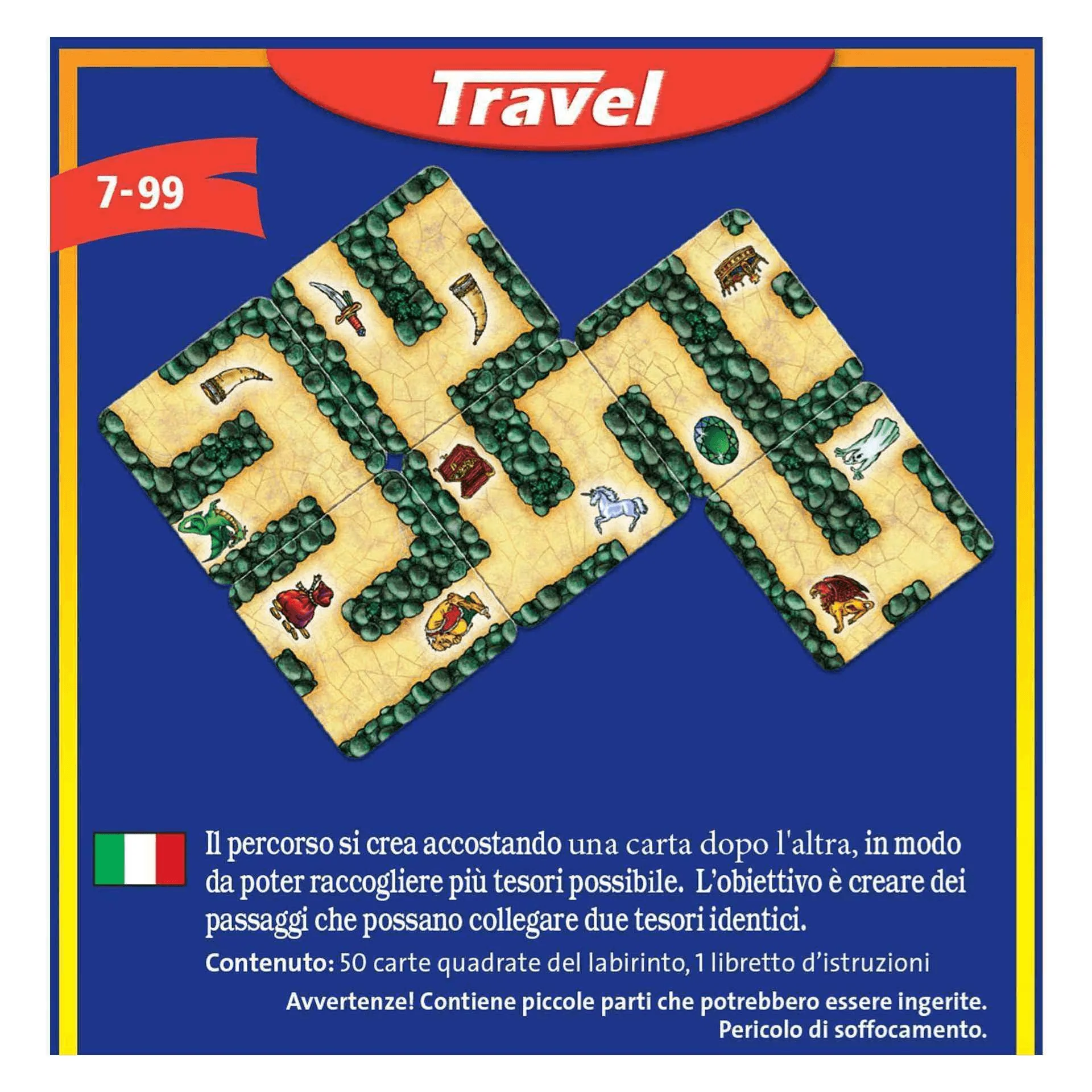 Ravensburger Labyrinth Travel Edition, Juego de Cartas de Viaje, 2-6 Jugadores, 7+ Años - Image 4