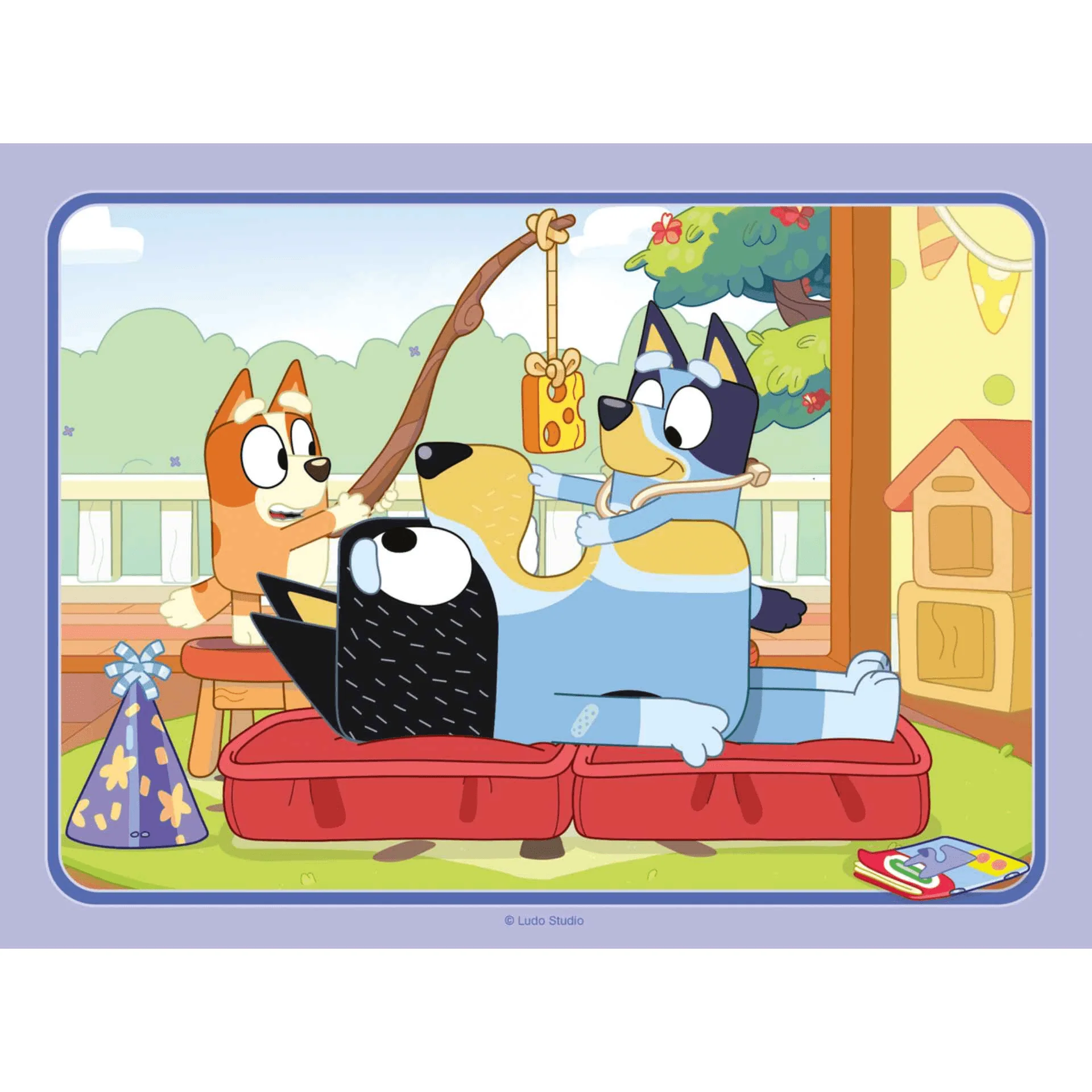 Ravensburger Puzzle Bluey, Colección Puzzle 4 in a box, 10, 12, 14, 16 Piezas, Puzzle para Niños, Ed - Image 3