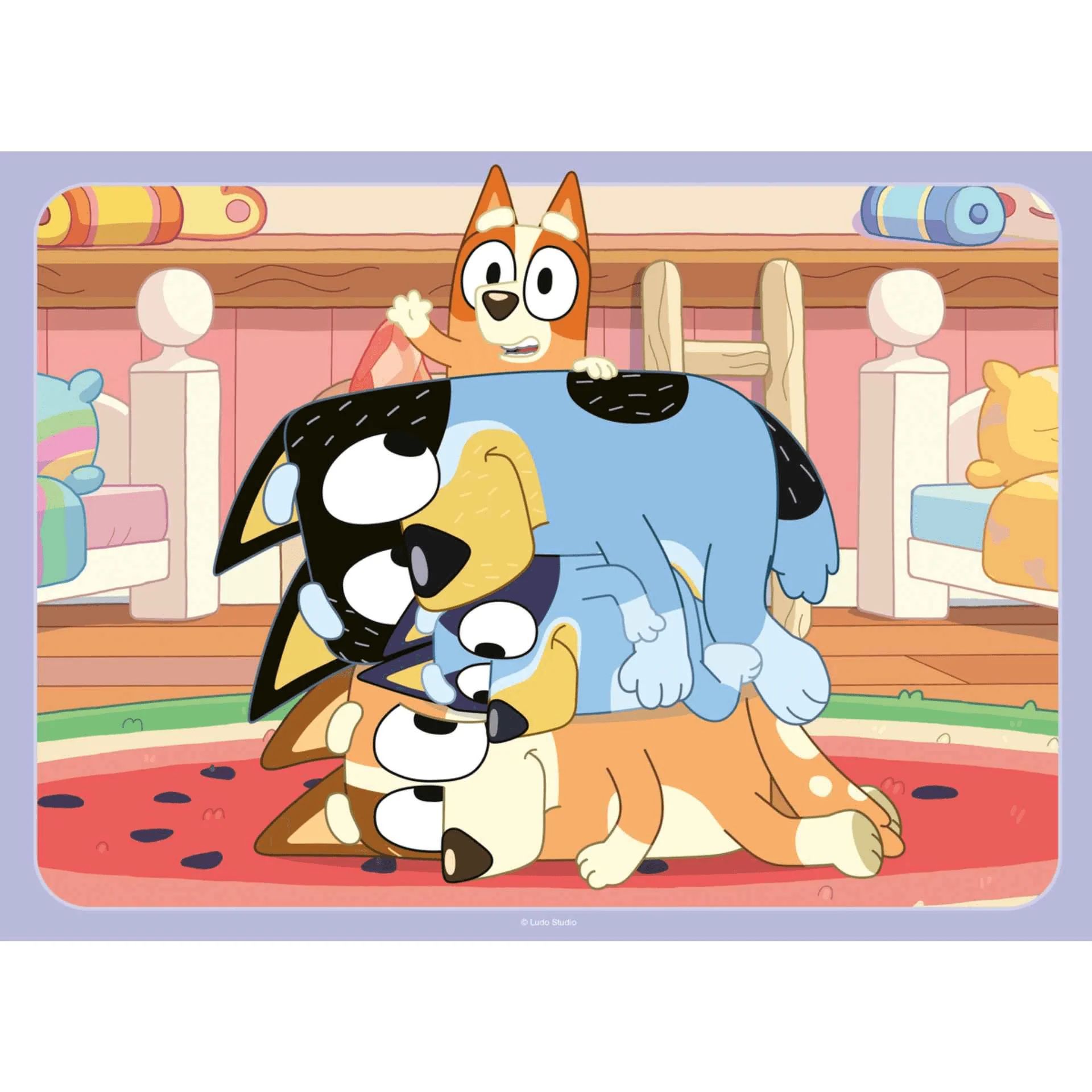 Ravensburger Puzzle Bluey, Colección Puzzle 4x42 Bumper Pack, 4 Puzzle de 42 Piezas, Puzzle para Niñ - Image 4