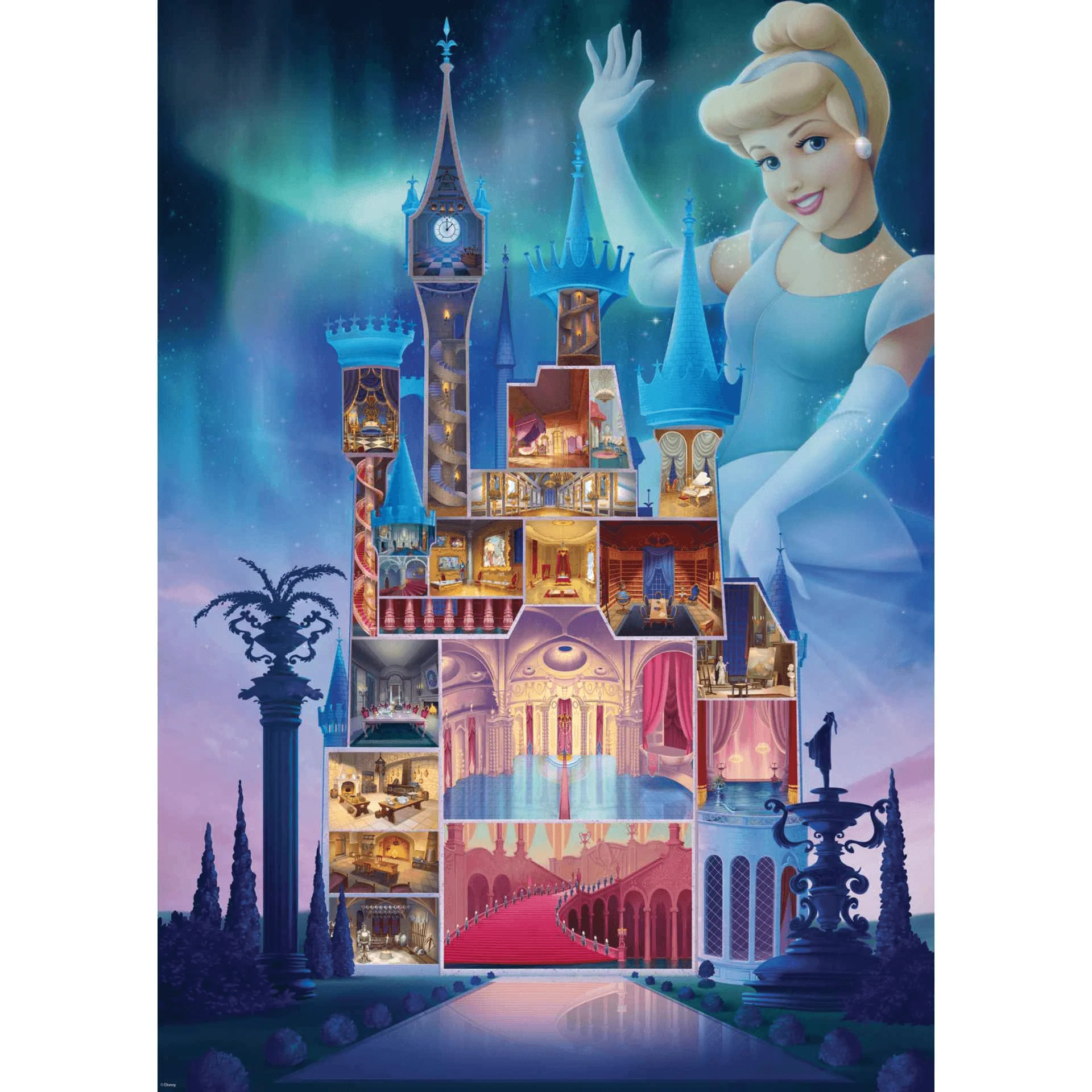 Ravensburger Puzzle Cenicienta Disney Castles, Colección Disney Collector´s Edition, 1000 Piezas, Pu - Image 2