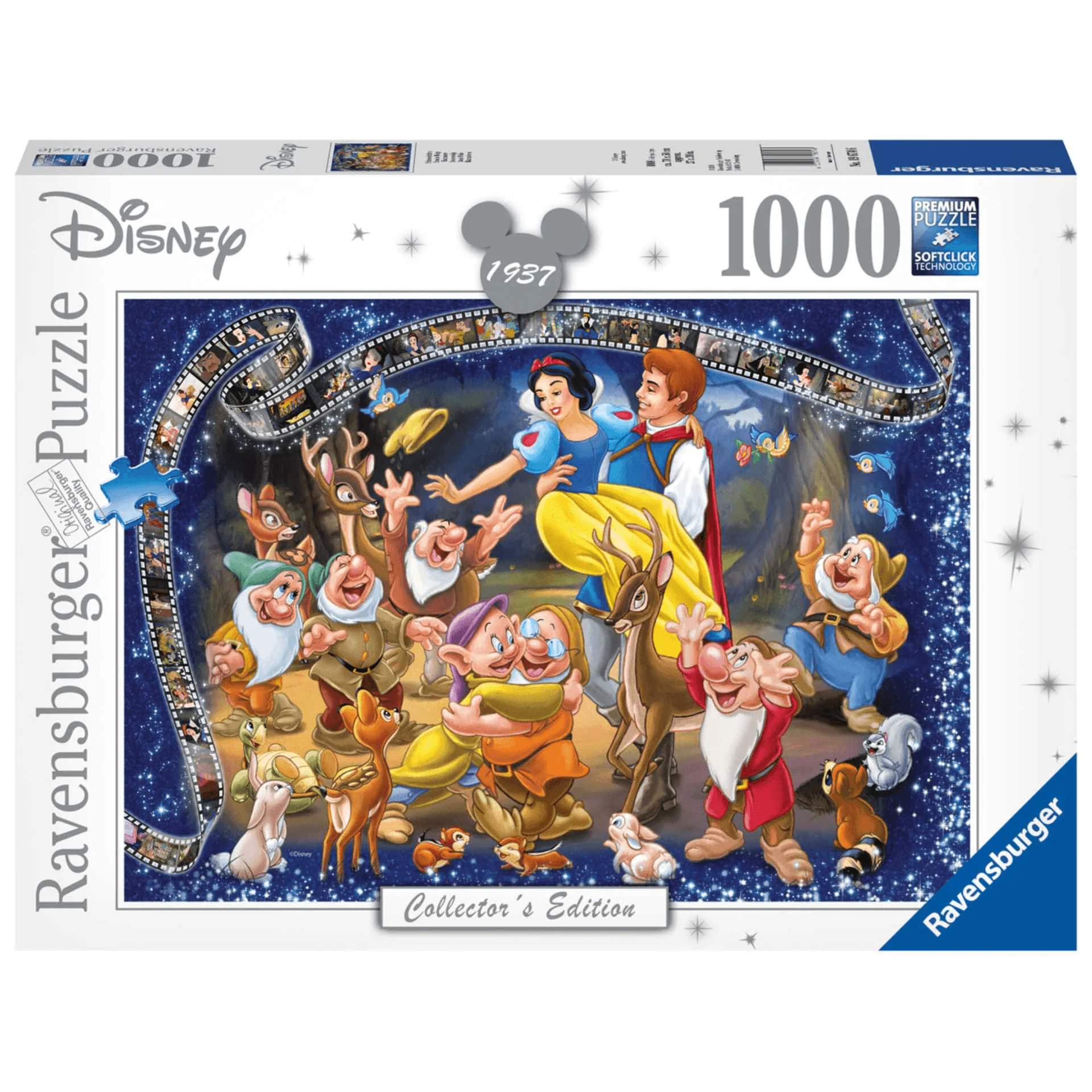 Ravensburger Puzzle Disney Classics Blancanieves, Colección Disney Collector´s Edition, 1000 Piezas,