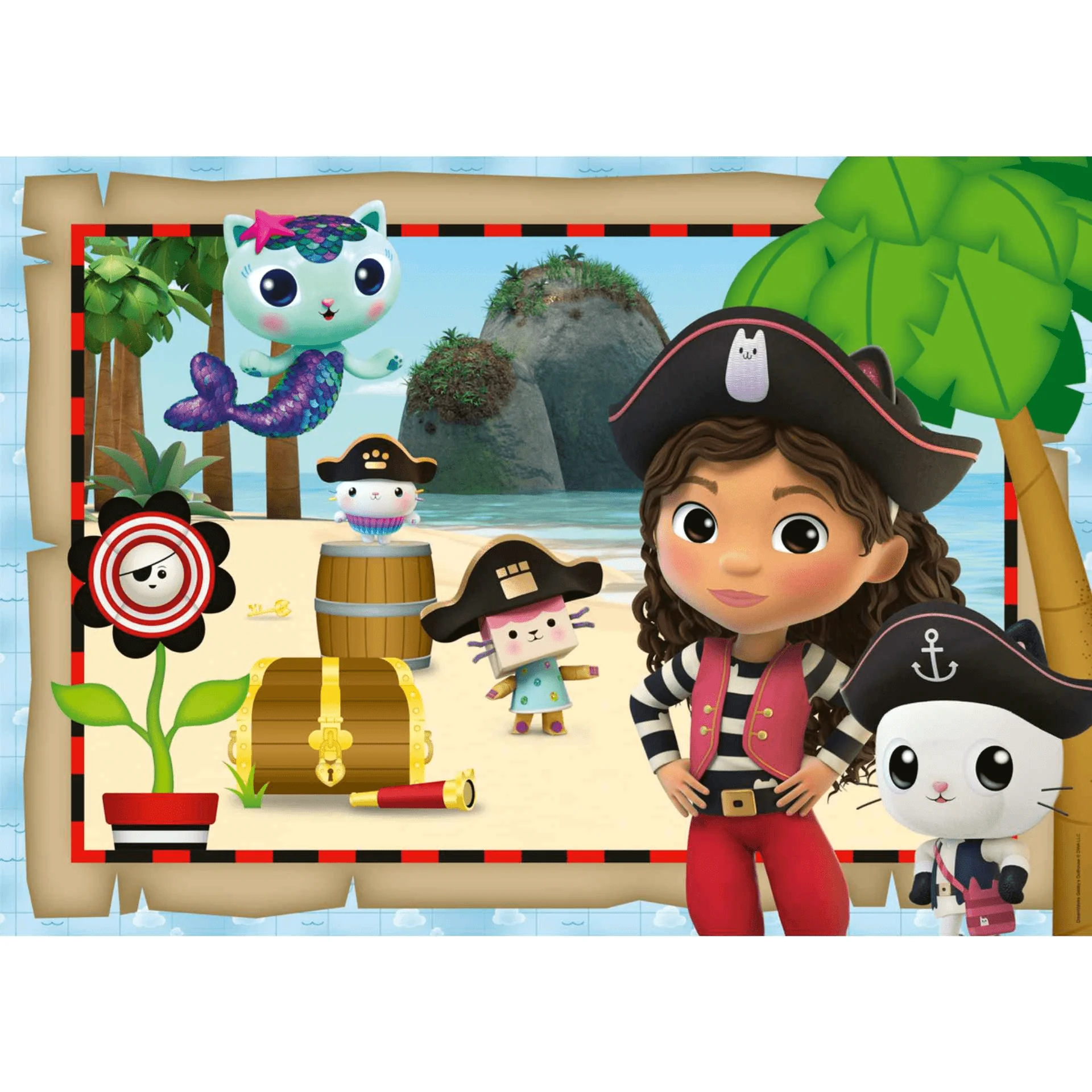 Ravensburger Puzzle Gabby´s Dollhouse B, Colección 24 Giant Suelo, 24 Piezas, Puzzle para Niños, Eda - Image 3