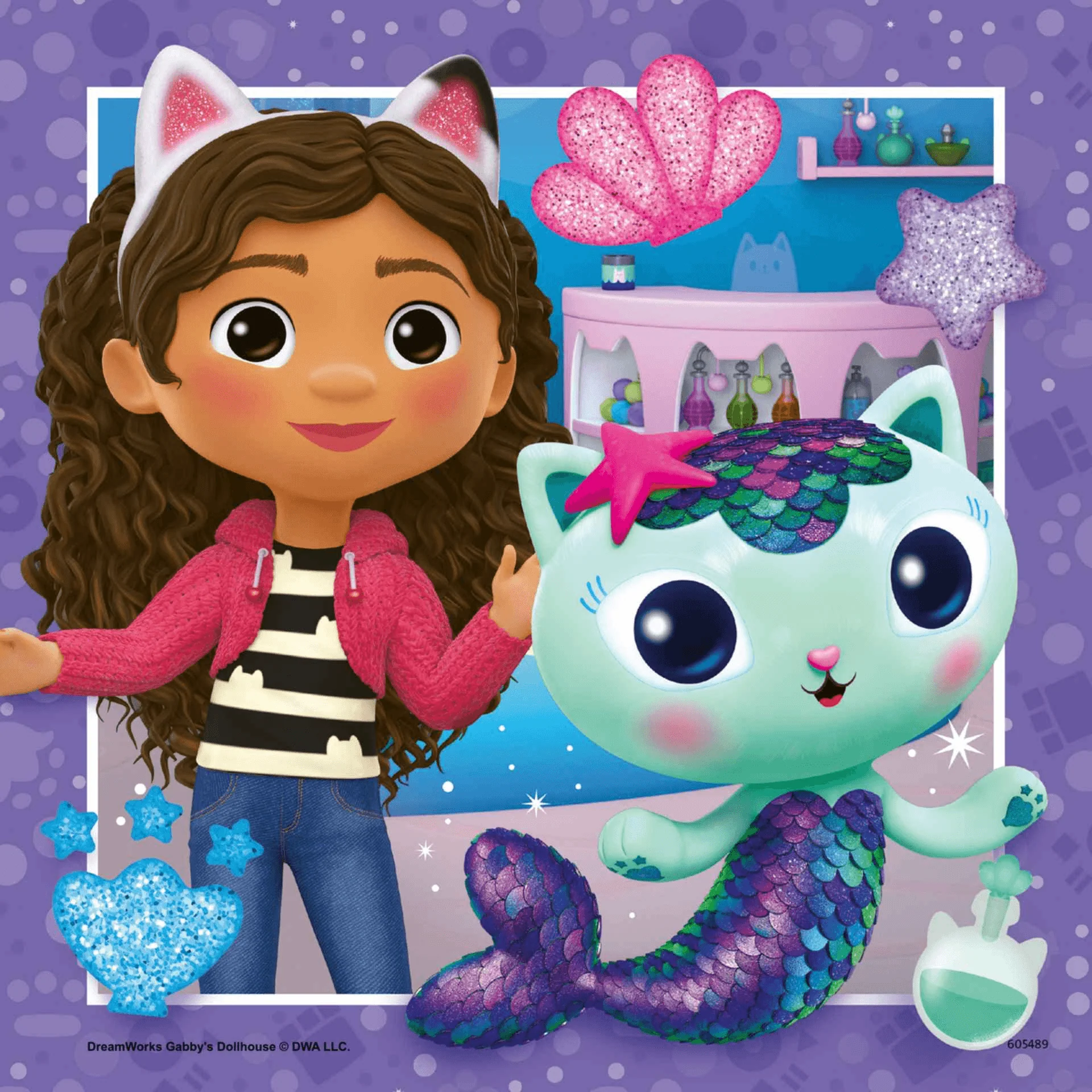 Ravensburger Puzzle Gabby´s Dollhouse, Colección 3 x 49, 3 Puzzle de 49 Piezas, Puzzle para Niños, E - Image 3