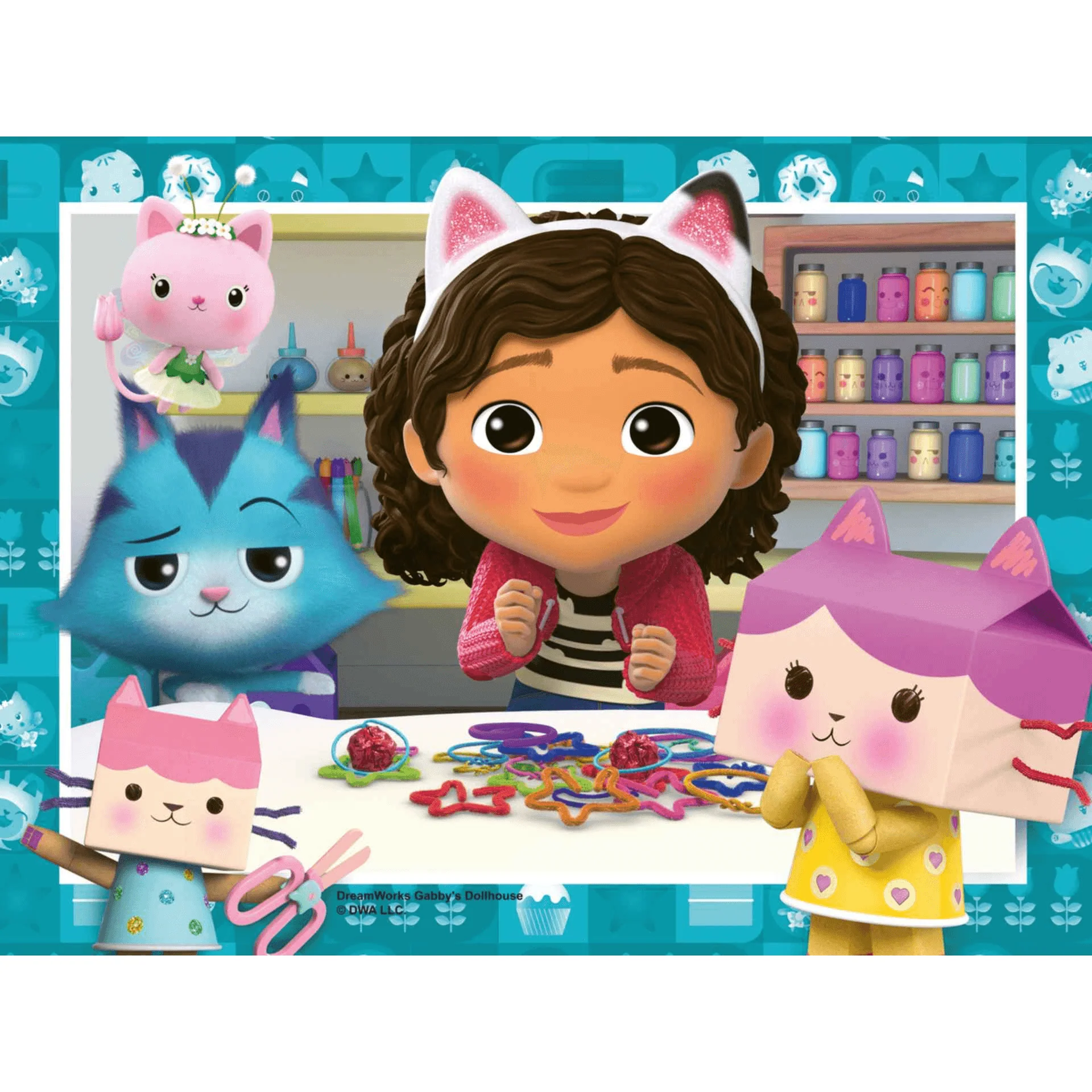 Ravensburger Puzzle Gabby´s Dollhouse, Colección Puzzle 4 in a box, 10, 12, 14, 16 Piezas, Puzzle pa - Image 4