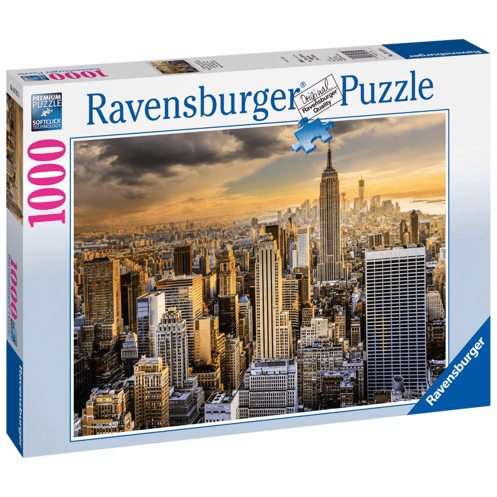 Ravensburger Puzzle Majestuosa New York, 1000 Piezas, Puzzle Adultos