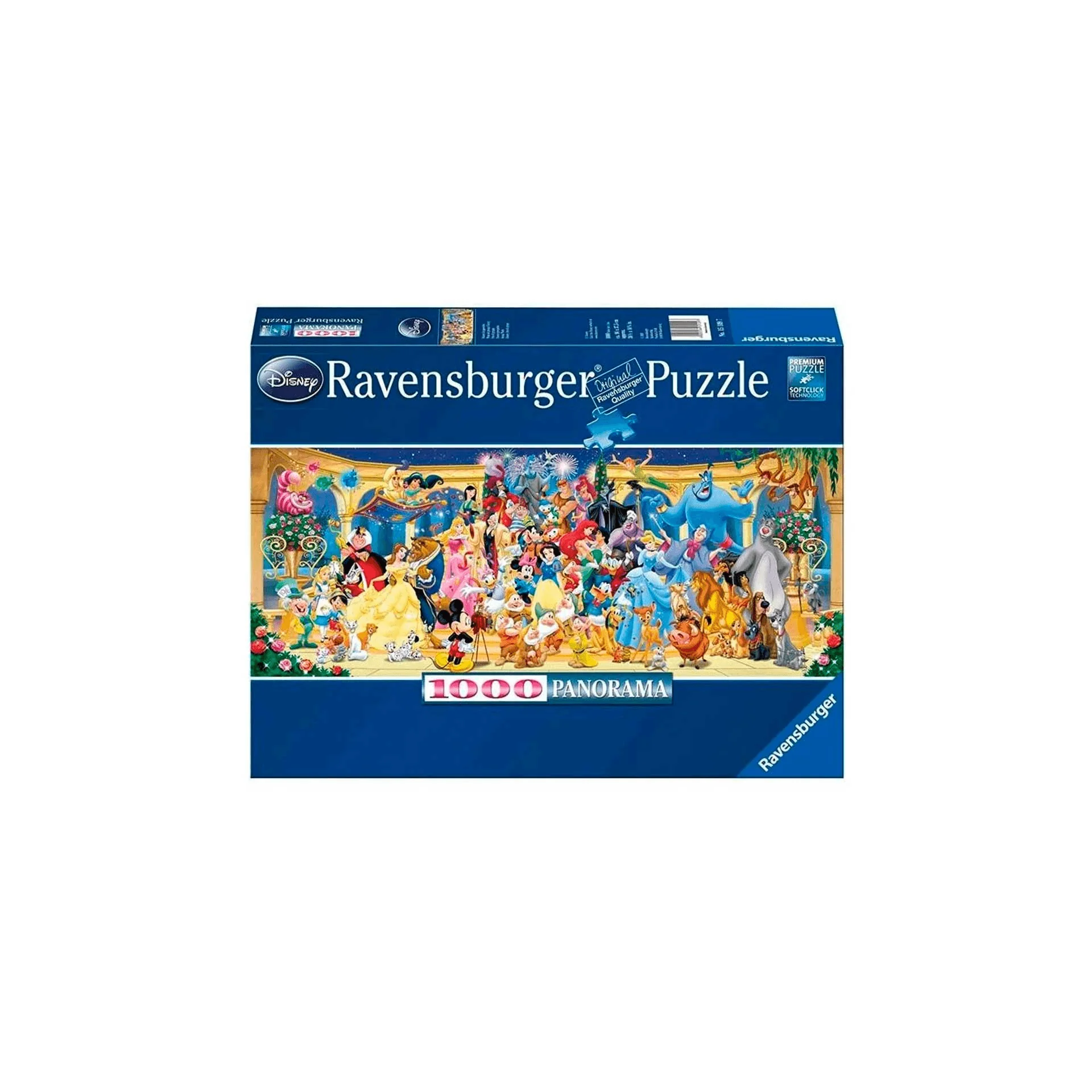 Ravensburger Puzzle Panorama: Disney, Colección Panorama, 1000 Piezas, Puzzle Adultos