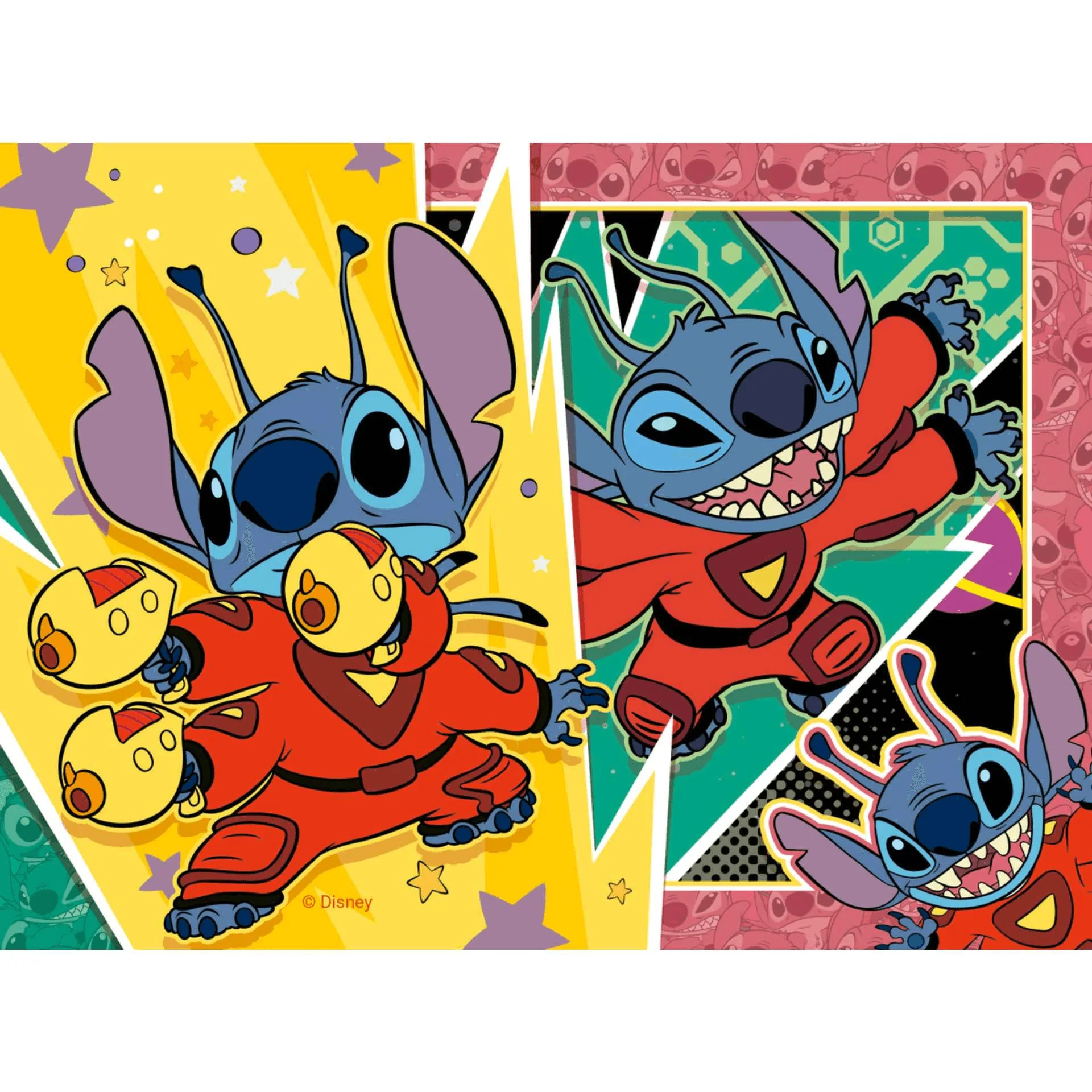 Ravensburger Puzzle Stitch, Colección Puzzle 4 in a box, 10, 12, 14, 16 Piezas, Puzzle para Niños, E - Image 2