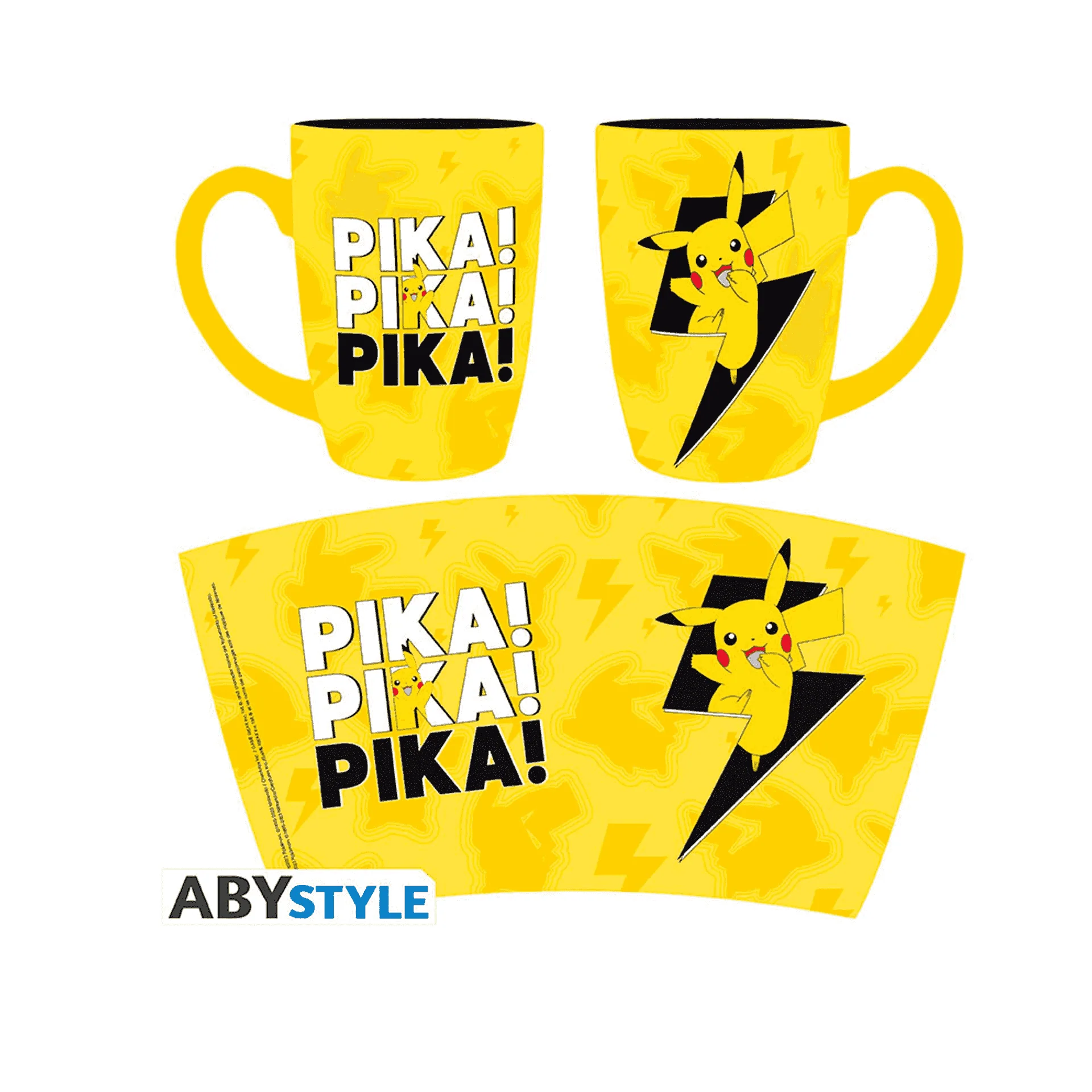 Raza Pokémon Pikachu Eletric Mug de 400 ml - Image 3