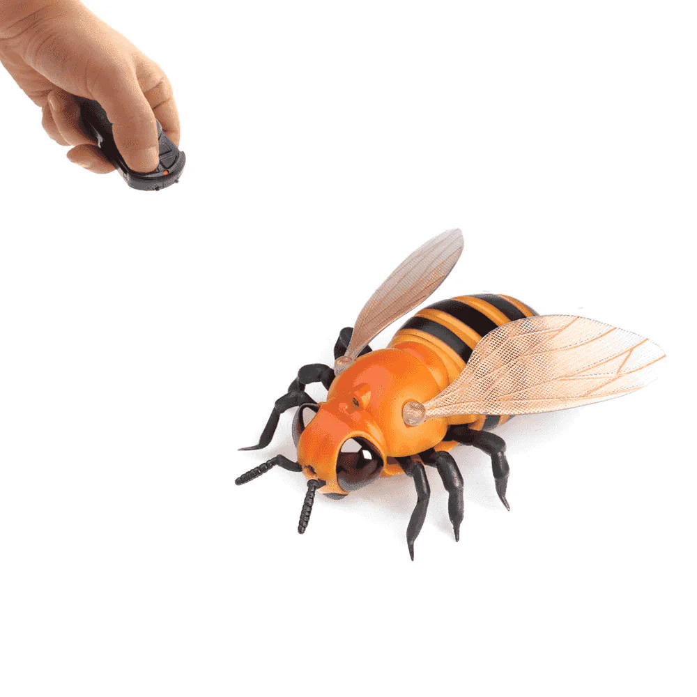 RC Abeja con Control Remoto Infrarrojo – Juguete Interactivo con Movimiento Realista