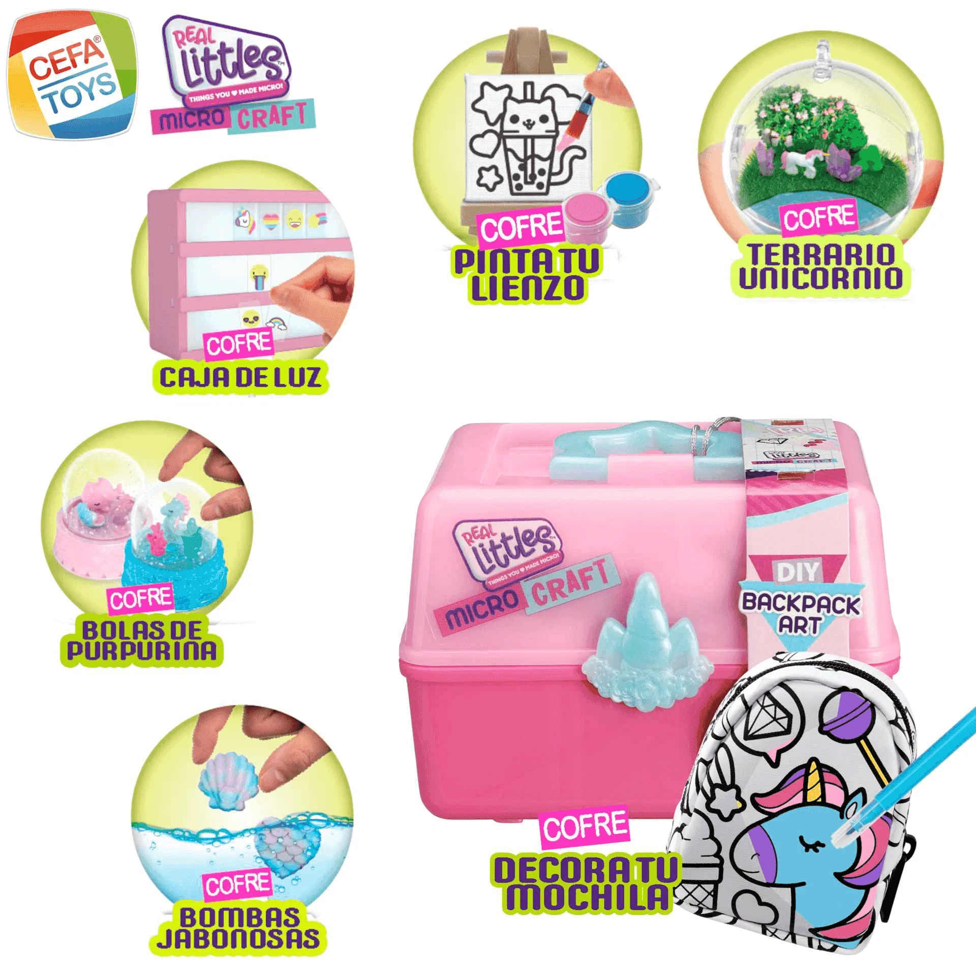 Real Littles Mini Cofre de Actividades