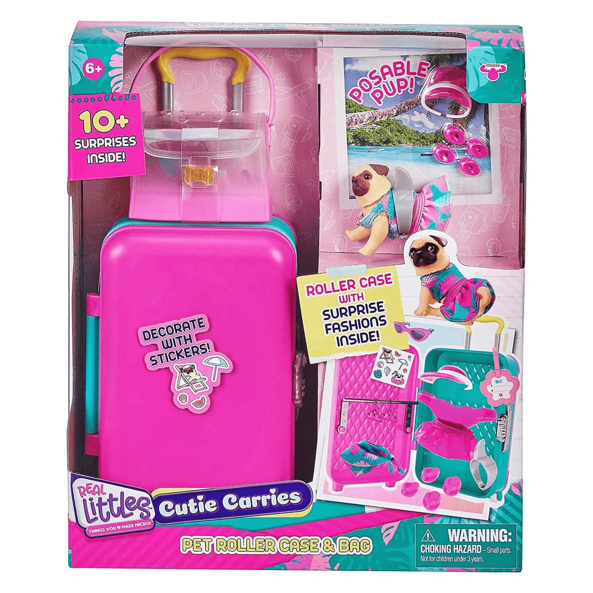 Real Littles Mini Conjunto de Viaje Cutie Carries