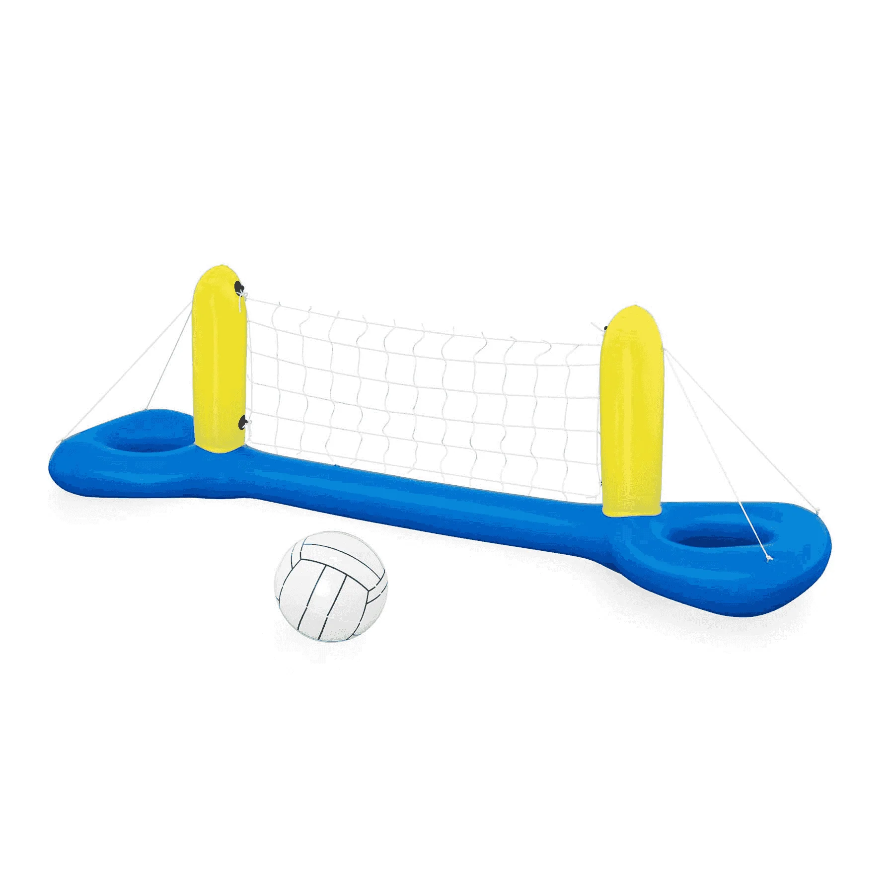 Red Hinchable Voleyball Juego de Piscina 241x61 cm