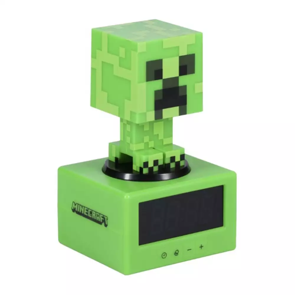 Reloj despertador Creeper Minecraft