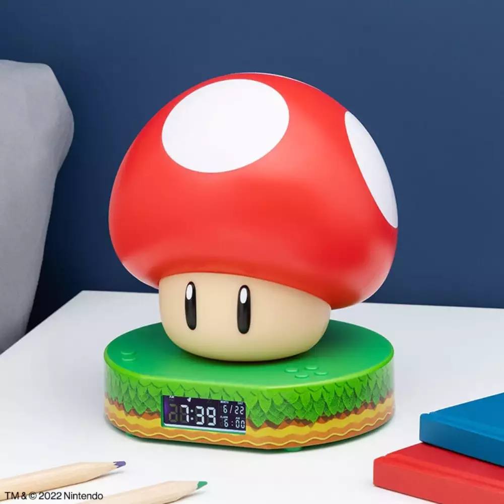 Reloj despertador Super Mushroom digital - Image 3