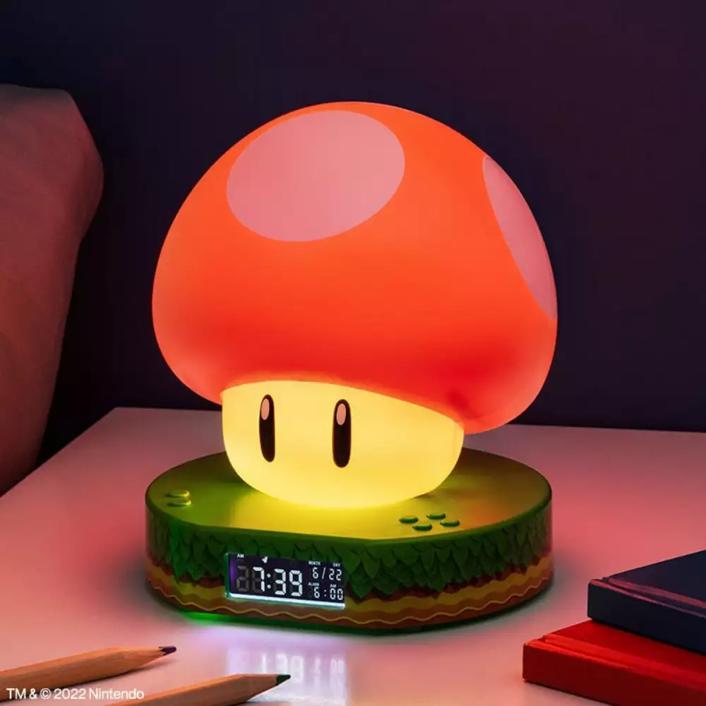 Reloj despertador Super Mushroom digital - Image 4