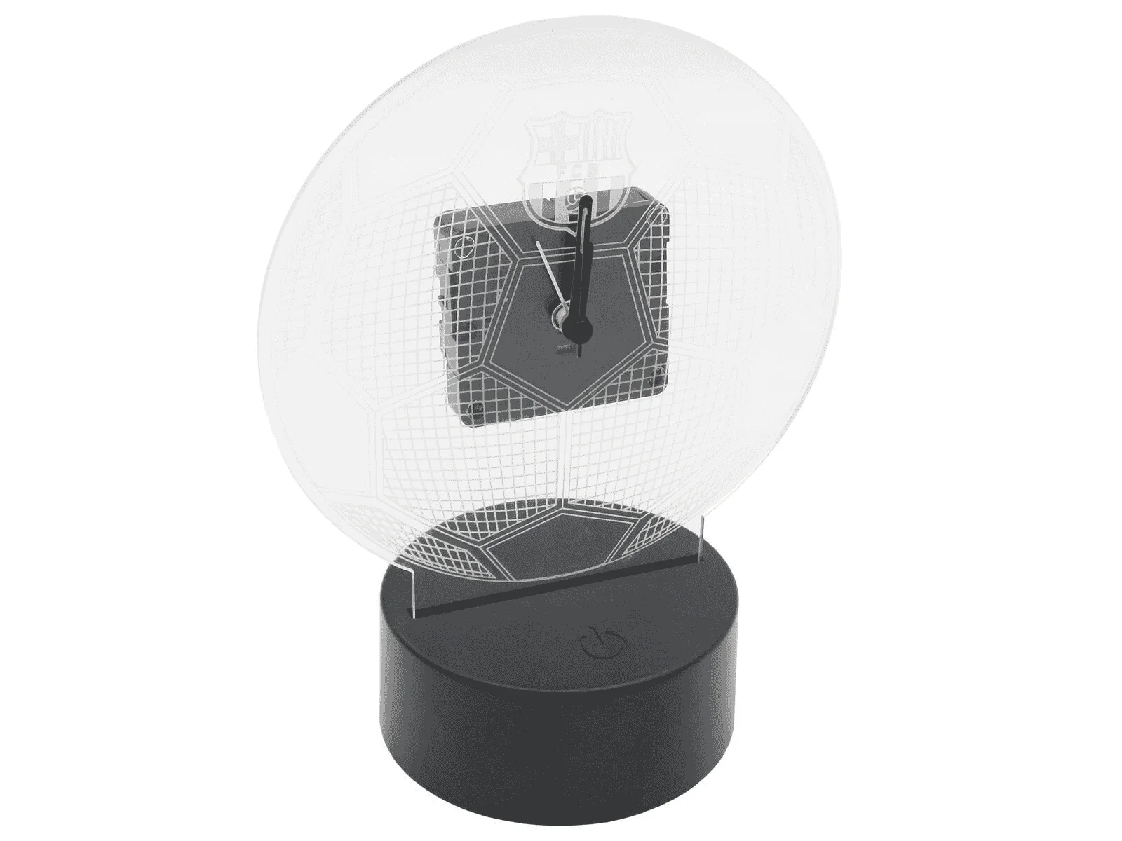 Reloj FC Barcelona LED Metacrilato RGB Balón con Luz Decorativa