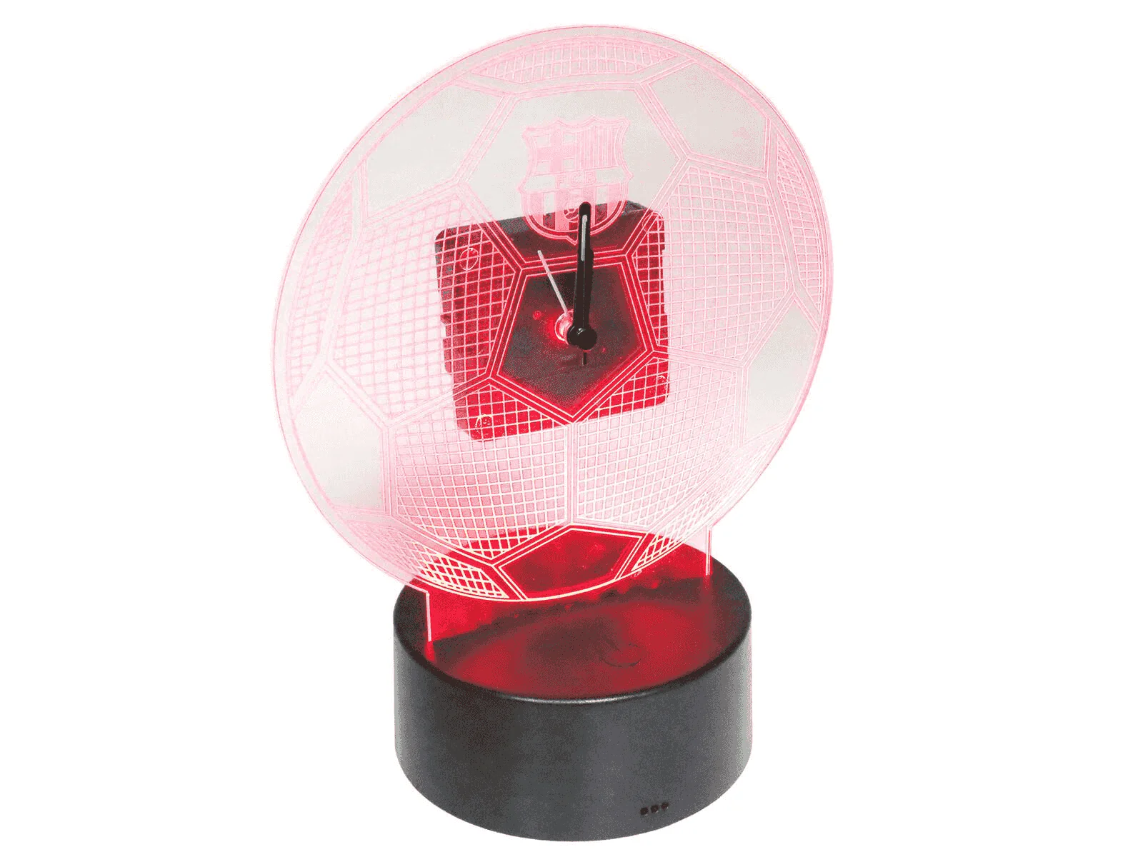 Reloj FC Barcelona LED Metacrilato RGB Balón con Luz Decorativa - Image 2