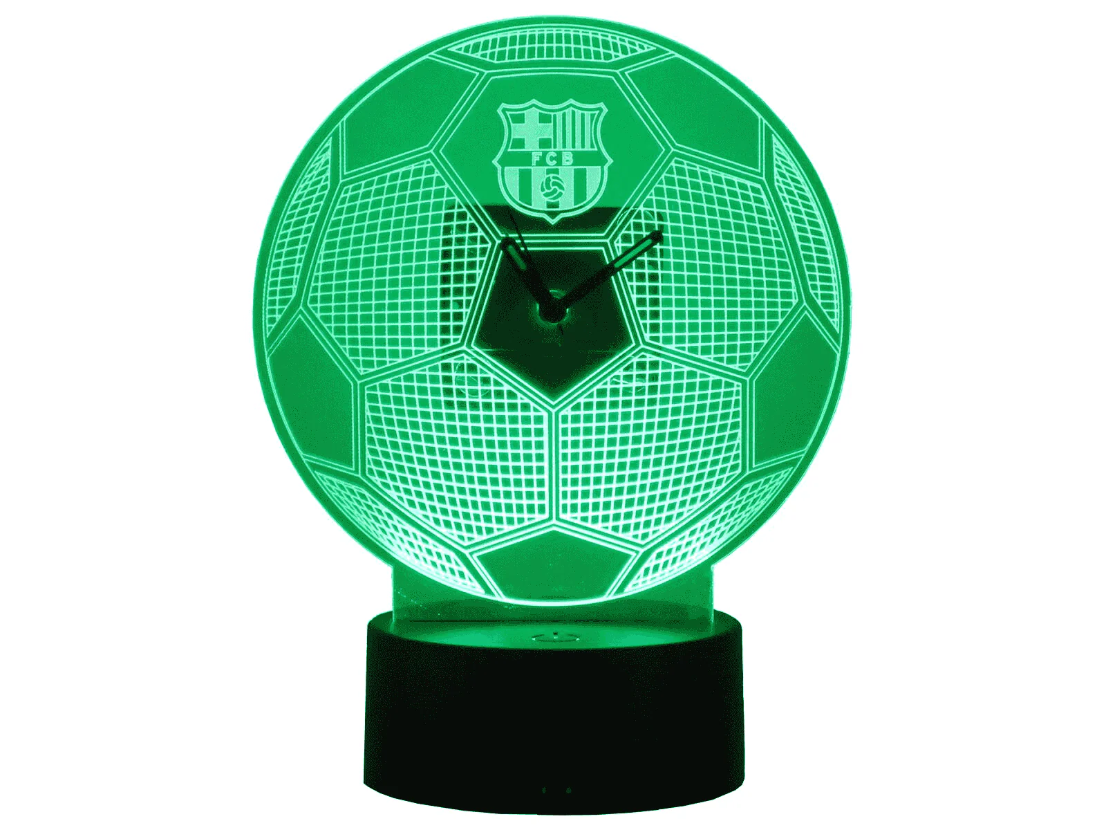 Reloj FC Barcelona LED Metacrilato RGB Balón con Luz Decorativa - Image 4