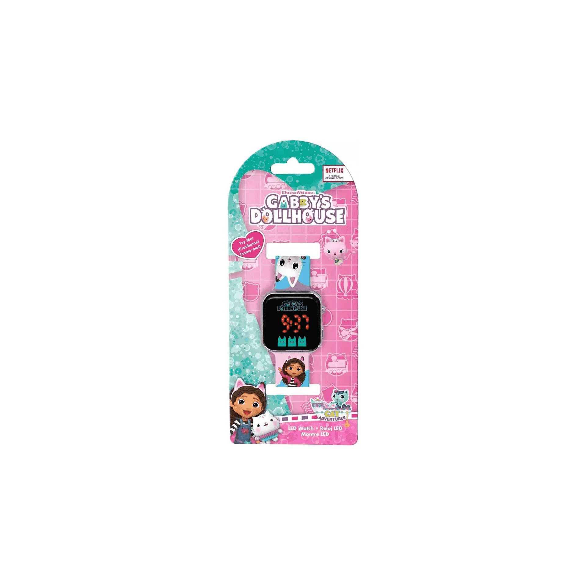 Reloj LED de La casa de muñecas de Gabby - Image 2