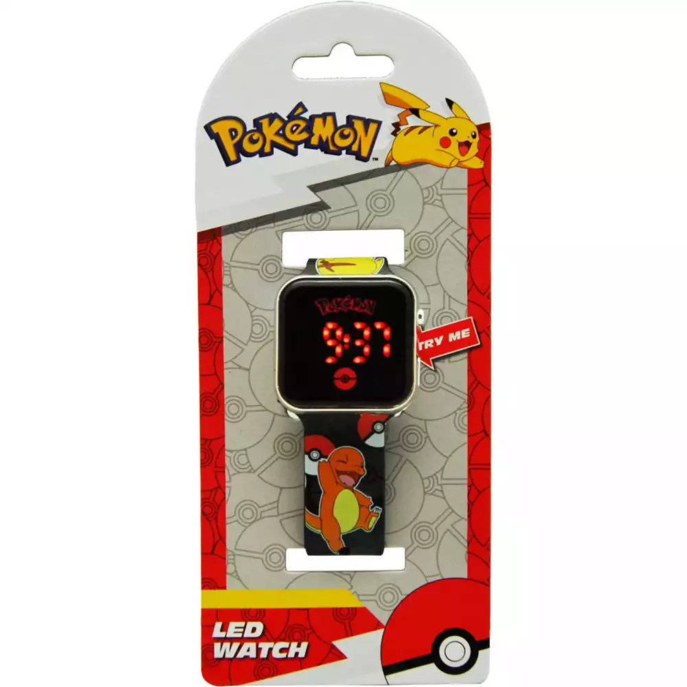 Reloj LED Pokémon Charmander Negro - Image 3
