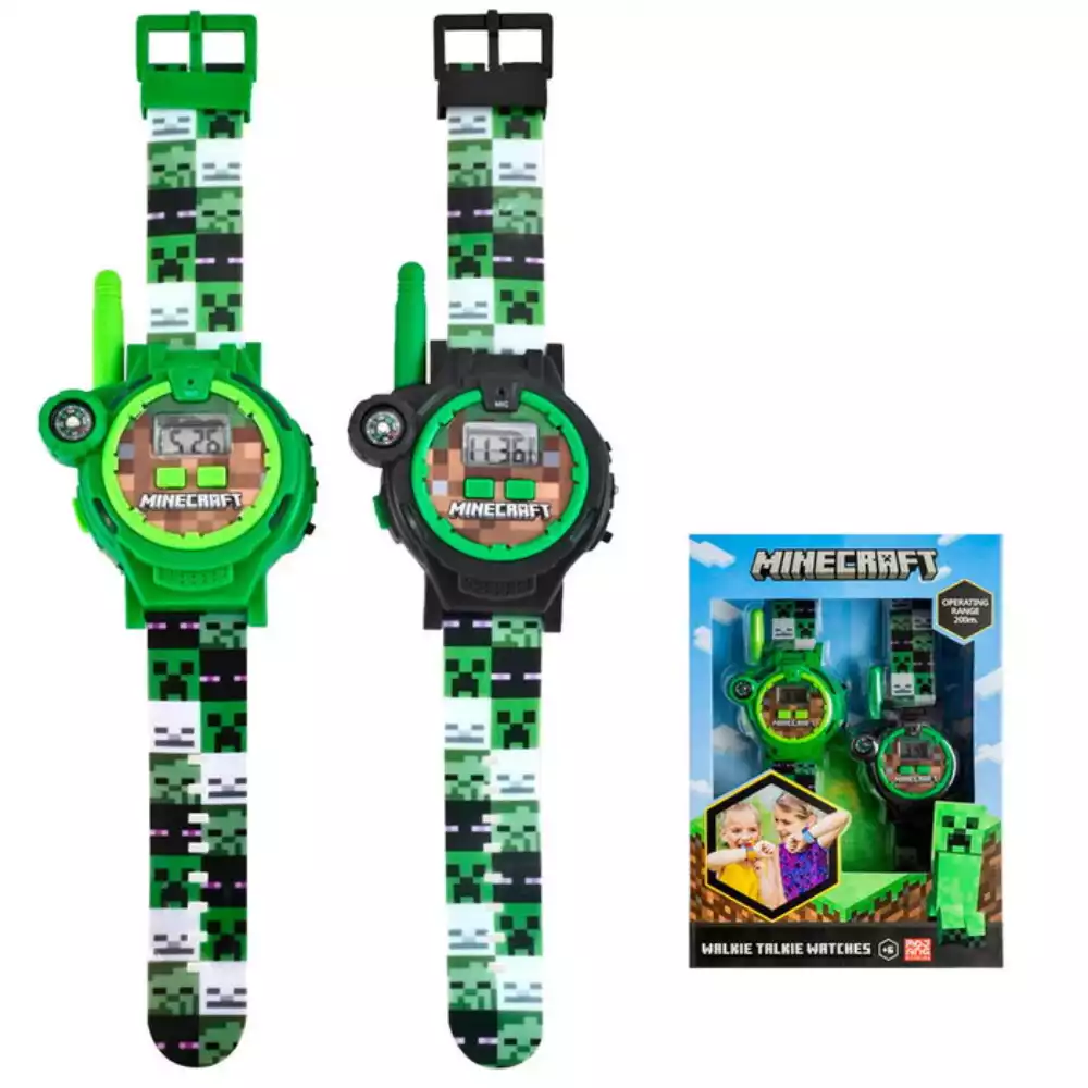 Reloj Walkie Talkie 2 en 1 Minecraft Infantil