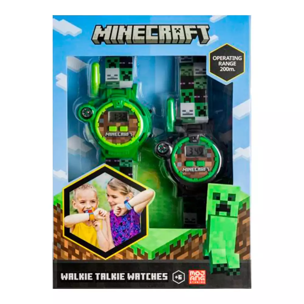 Reloj Walkie Talkie 2 en 1 Minecraft Infantil - Image 2