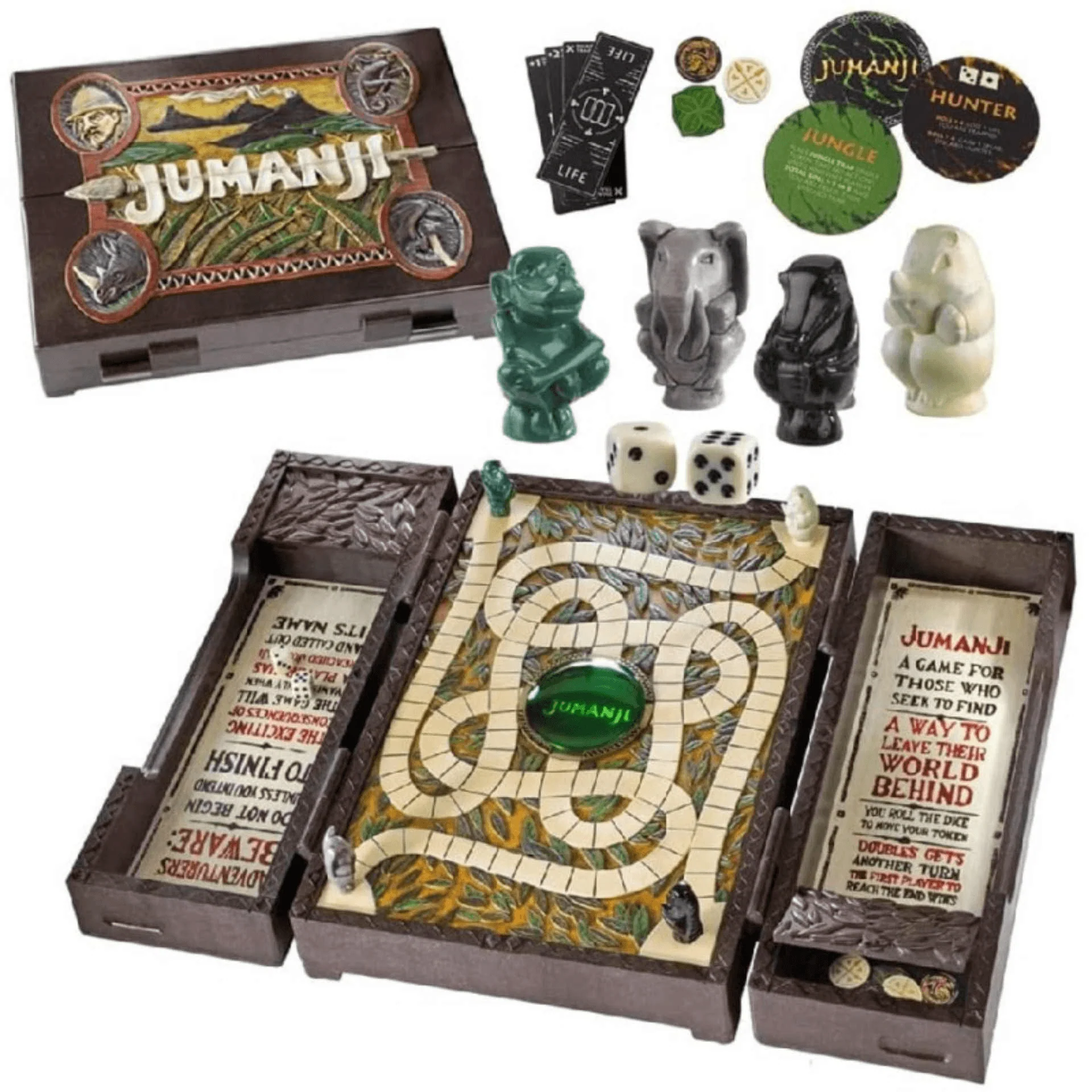 Réplica de colección del tablero de Jumanji