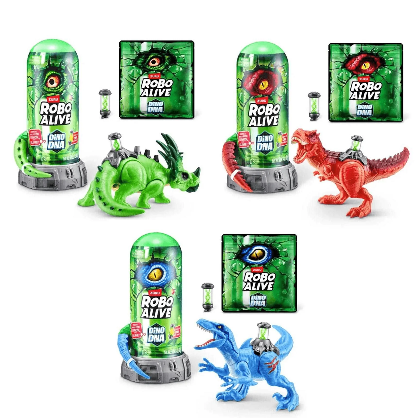 Robo Alive Dino DNA Playset surtido