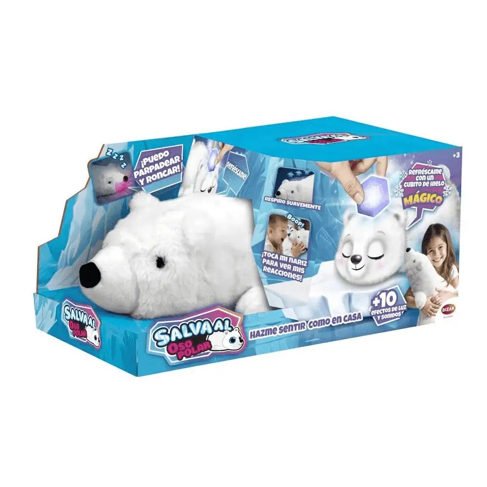 Salva al Oso Polar – Peluche interactivo educativo