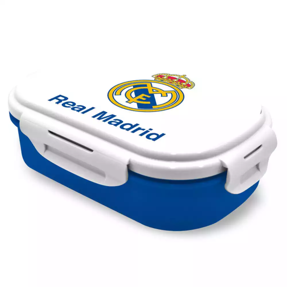 Sandwichera Real Madrid con Cubierto Infantil