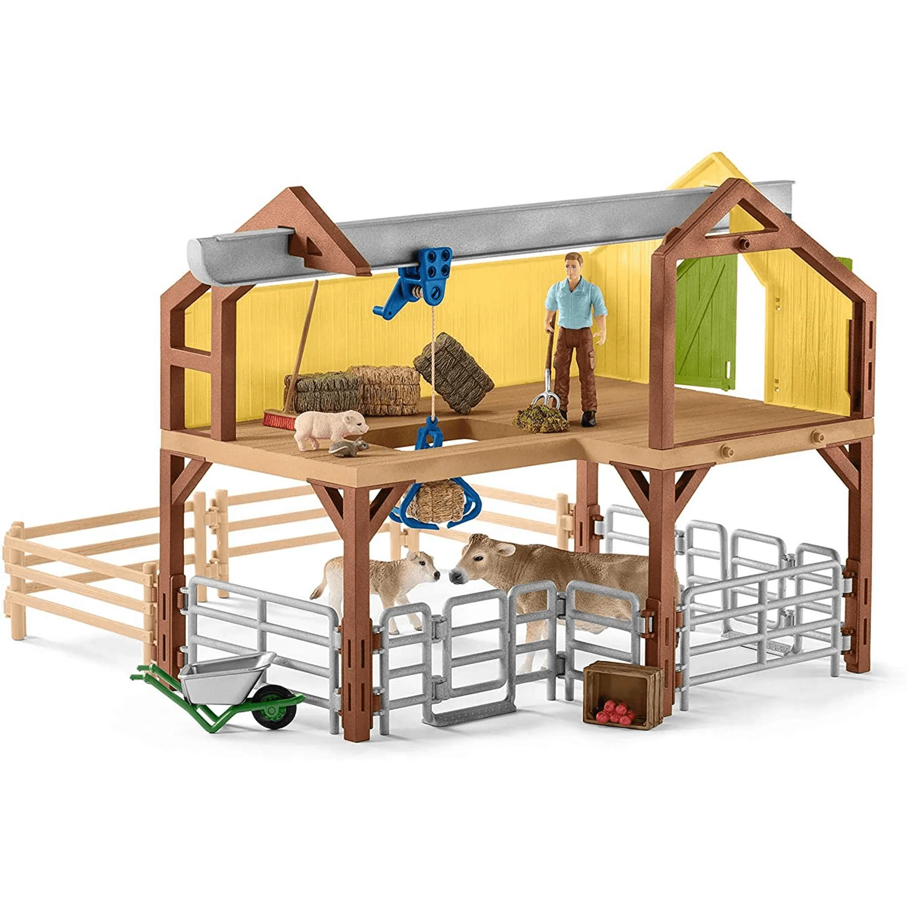 Schleich  Granja Con Establo y Animales - Image 8