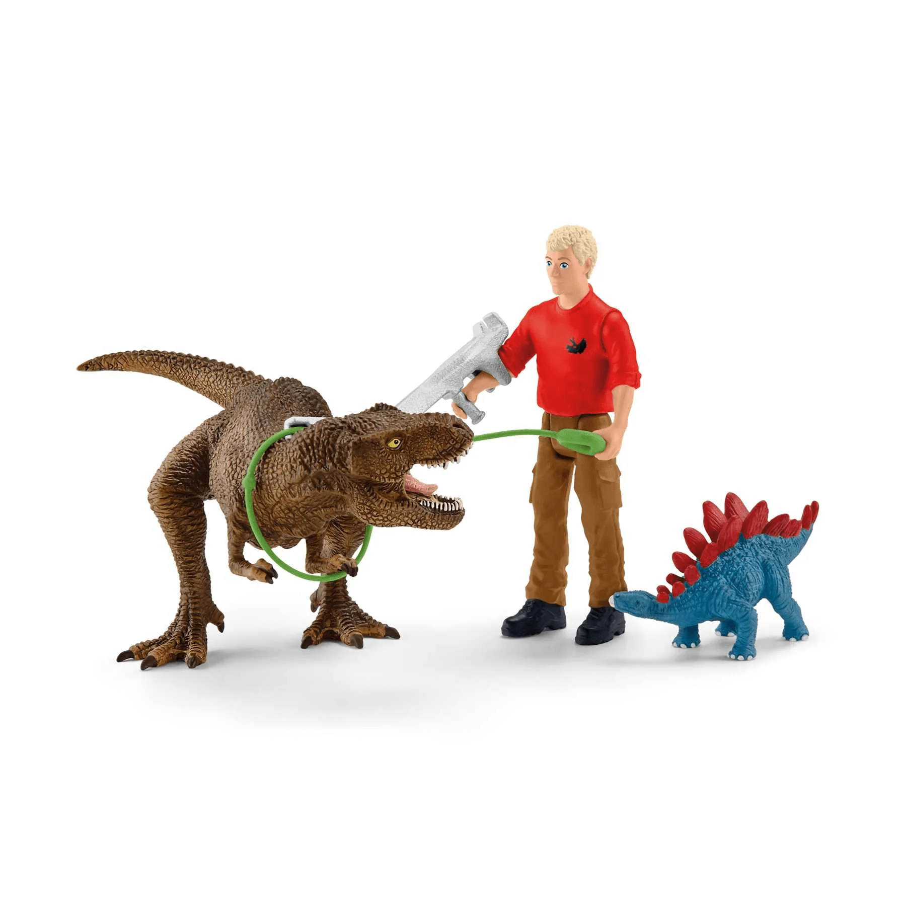 Schleich Pllayset Ataque de Tyrannosaurus rex - Image 4
